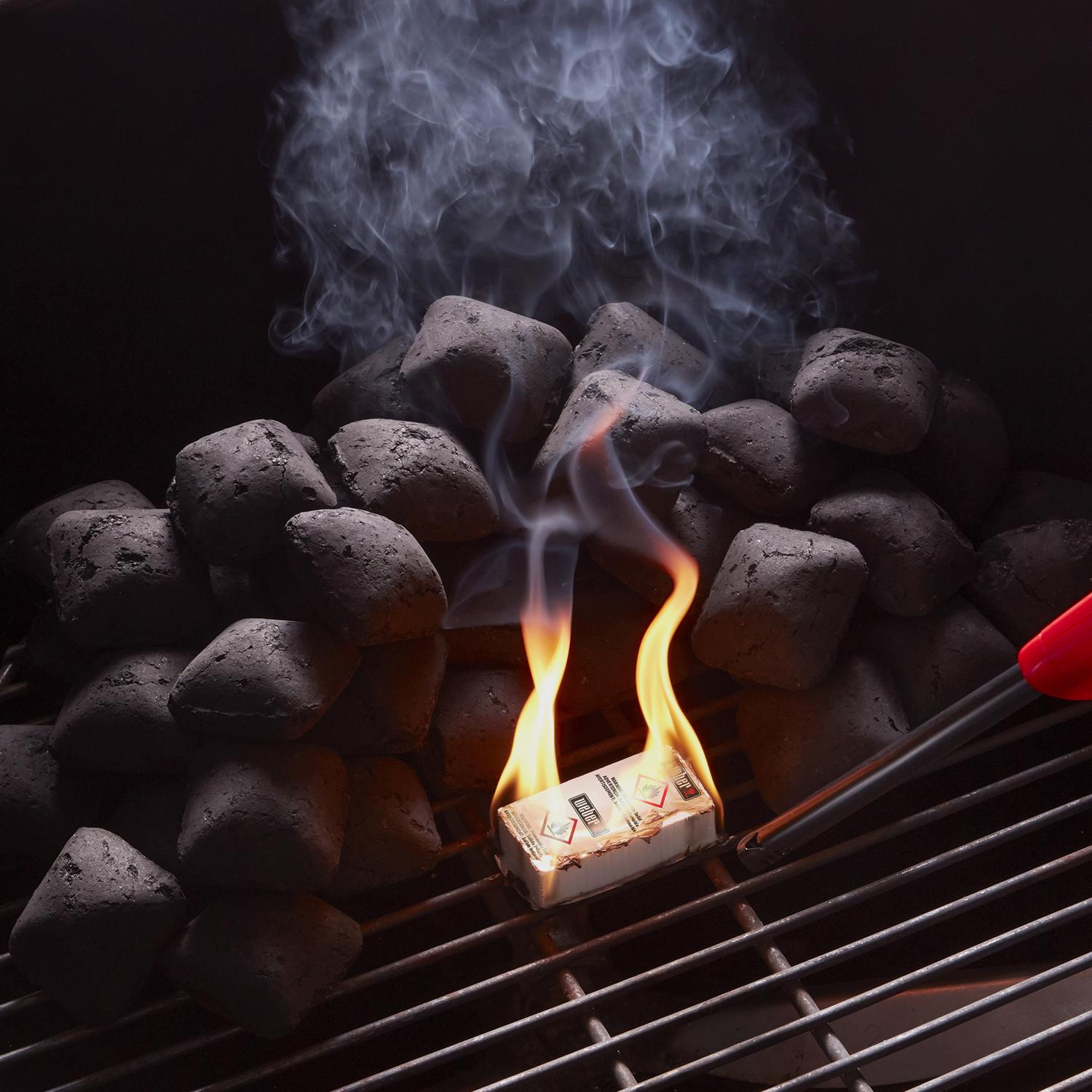 Weber grill starter top
