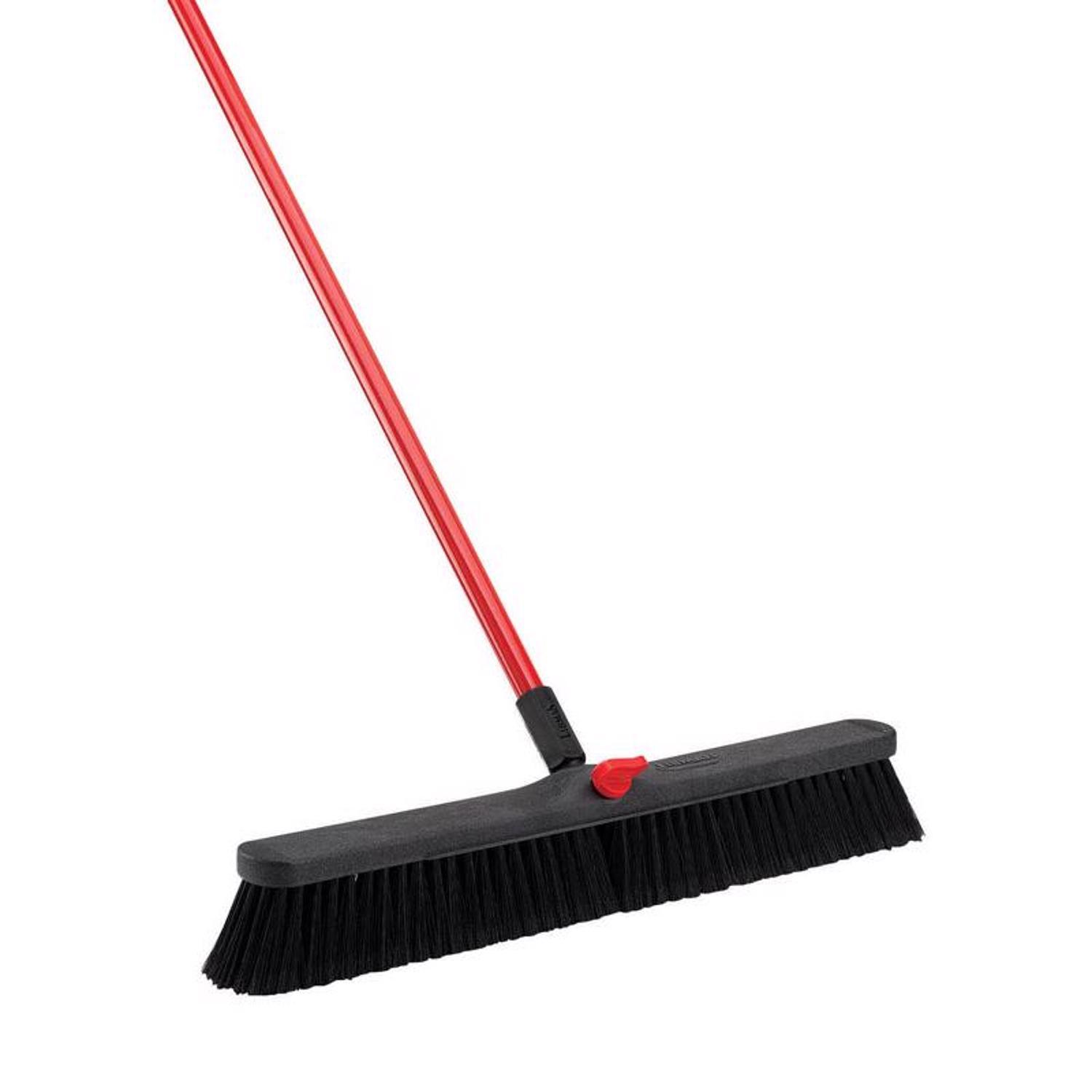 Libman High Power Polyethylene Terephthalate 24 in. Smooth Surface Push Broom