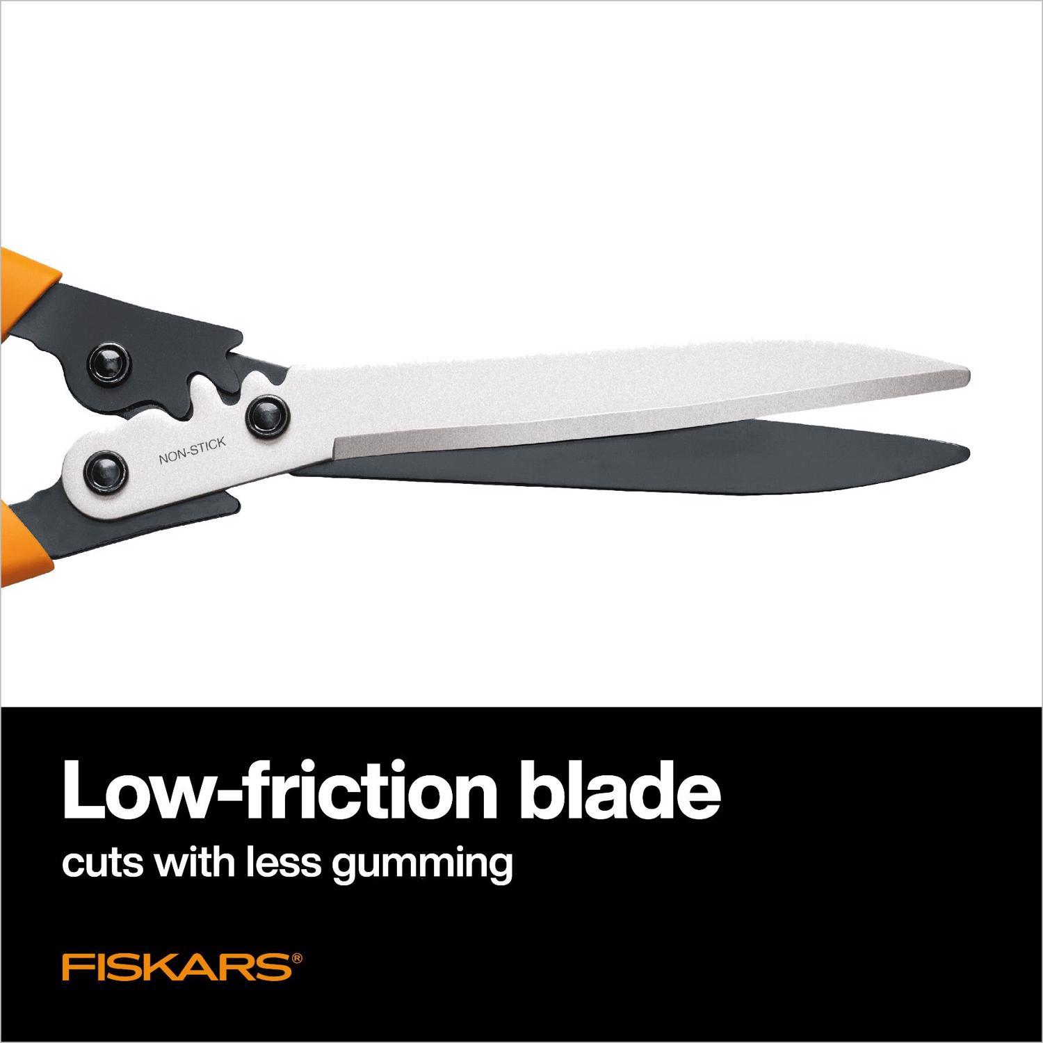 Fiskars 23 in. Steel Straight Edge Hedge Shears
