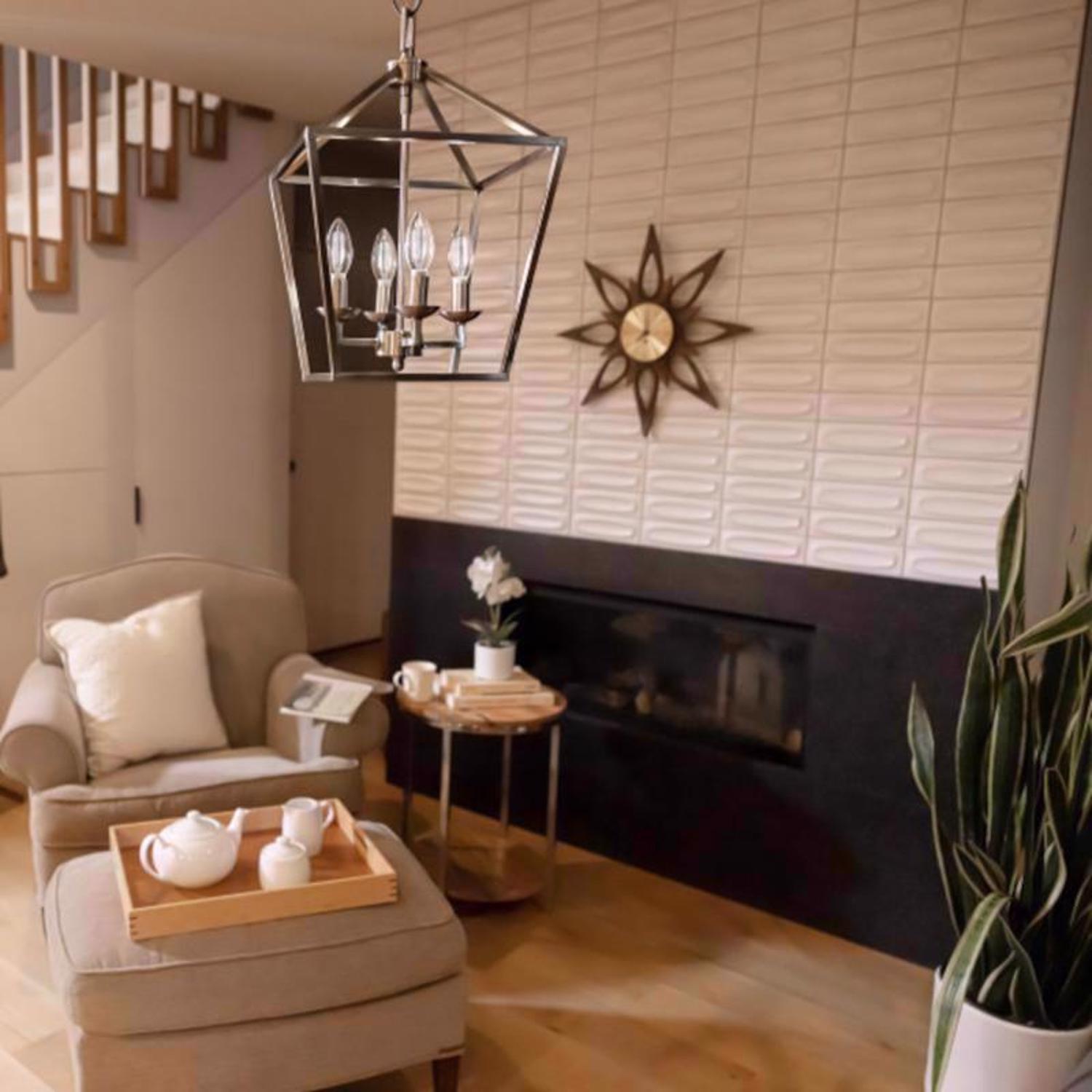 Feit White Filament B10 E12 (Candelabra) Filament LED Bulb Daylight 100 Watt Equivalence 2 pk