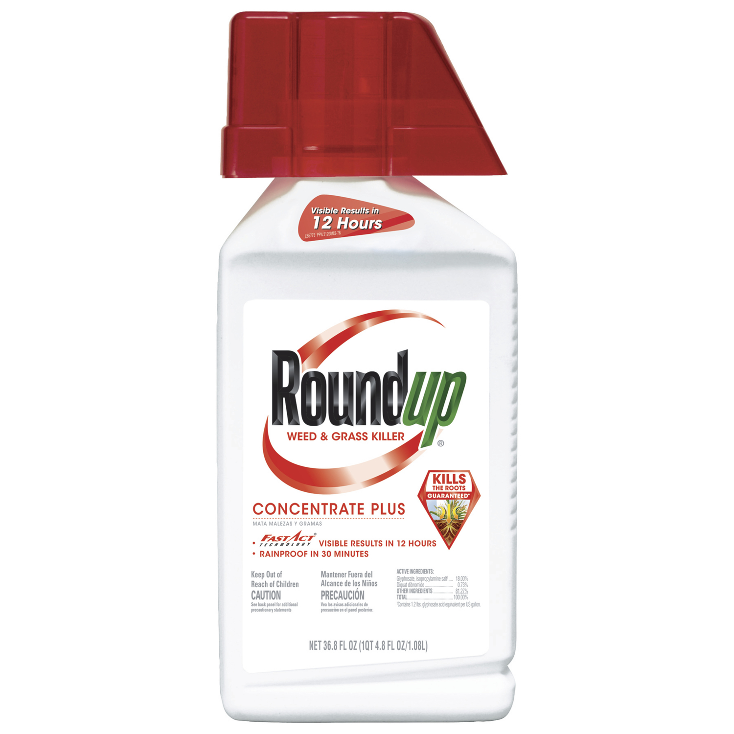 Roundup Weed and Grass Killer Concentrate 36.8 oz