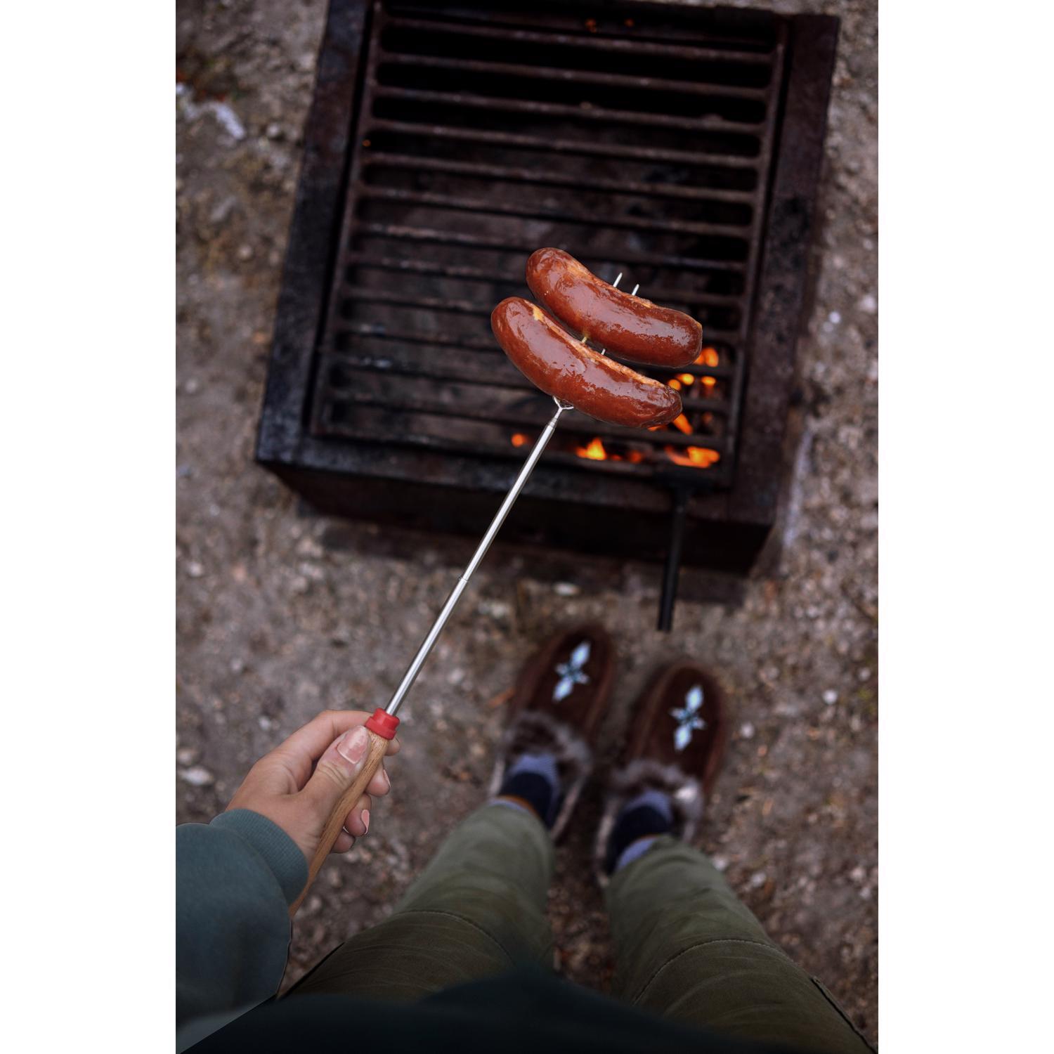 Coghlan's Silver Telescoping Fork 1/2 in. W X 34 in. L 1 pk