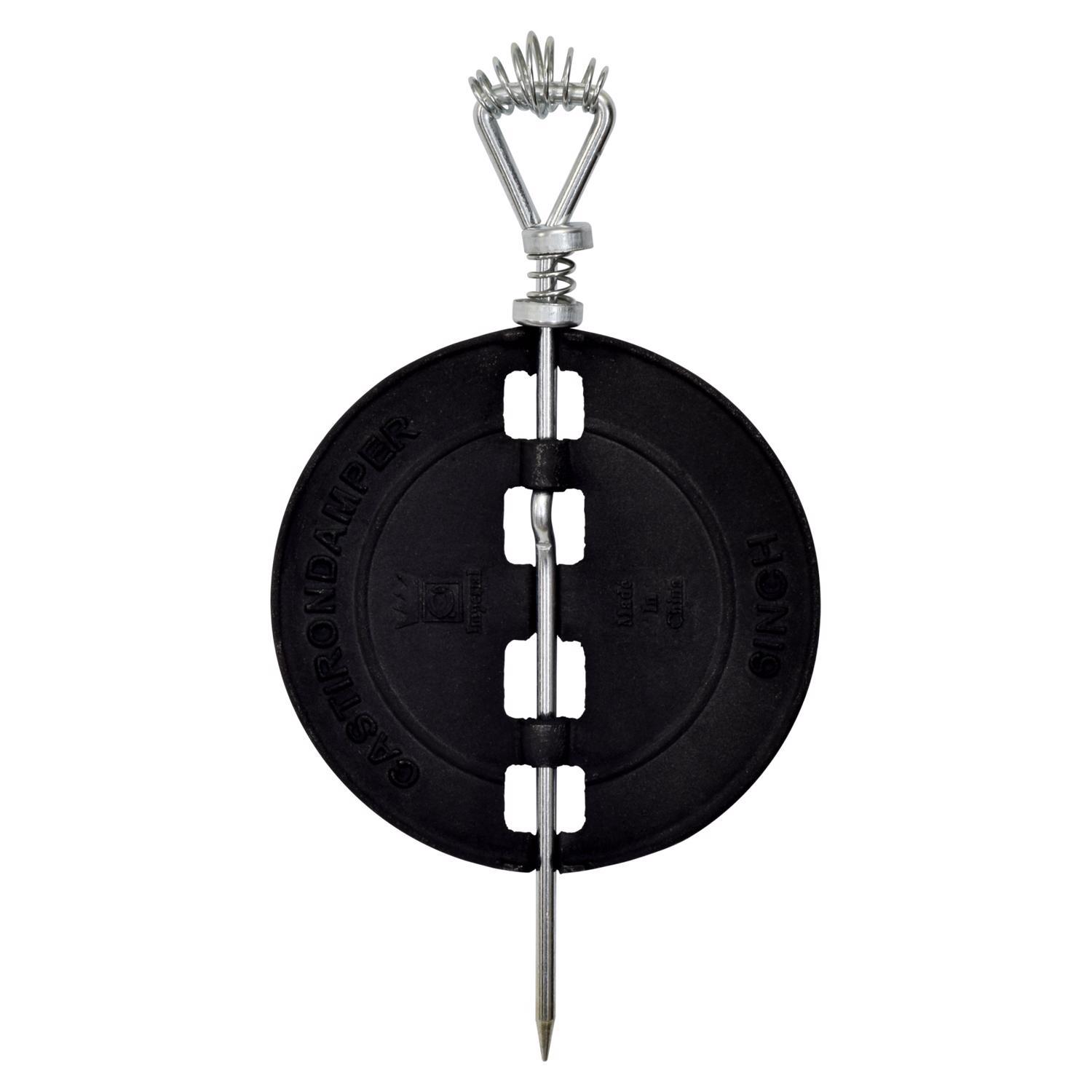 Imperial 6 in. D Cast Iron Damper