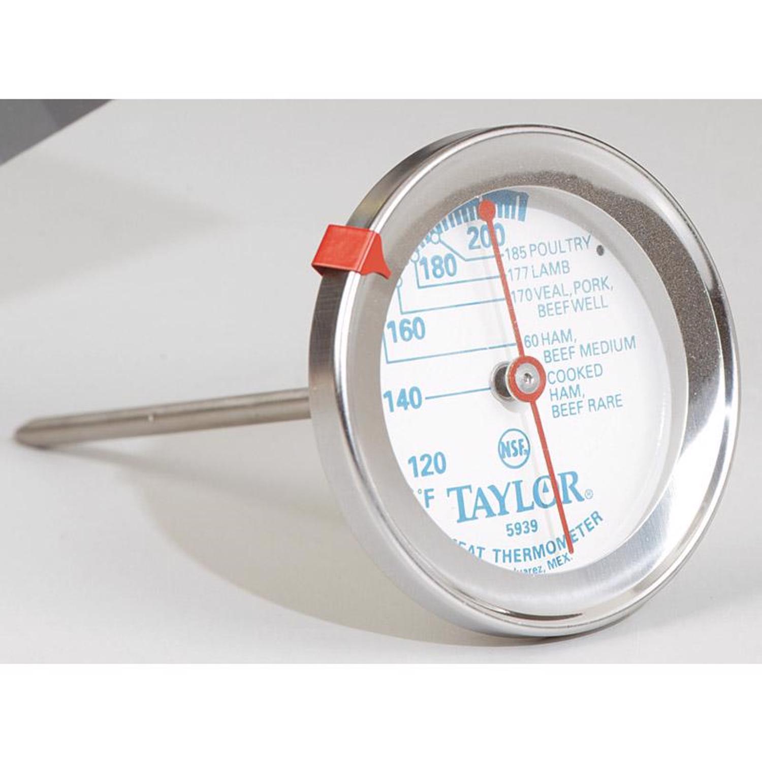 Taylor Instant Read Analog Meat Thermometer