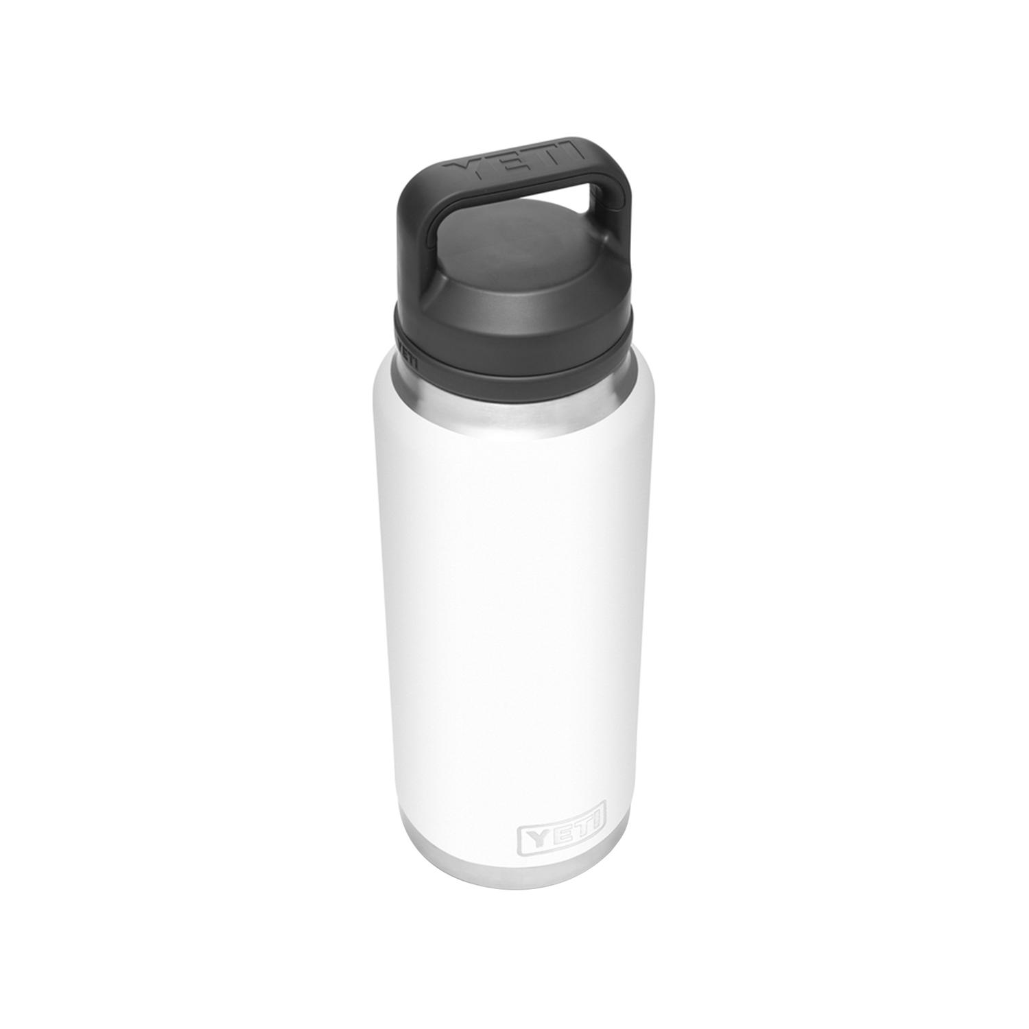 YETI Rambler 36 oz White BPA Free Bottle with Chug Cap