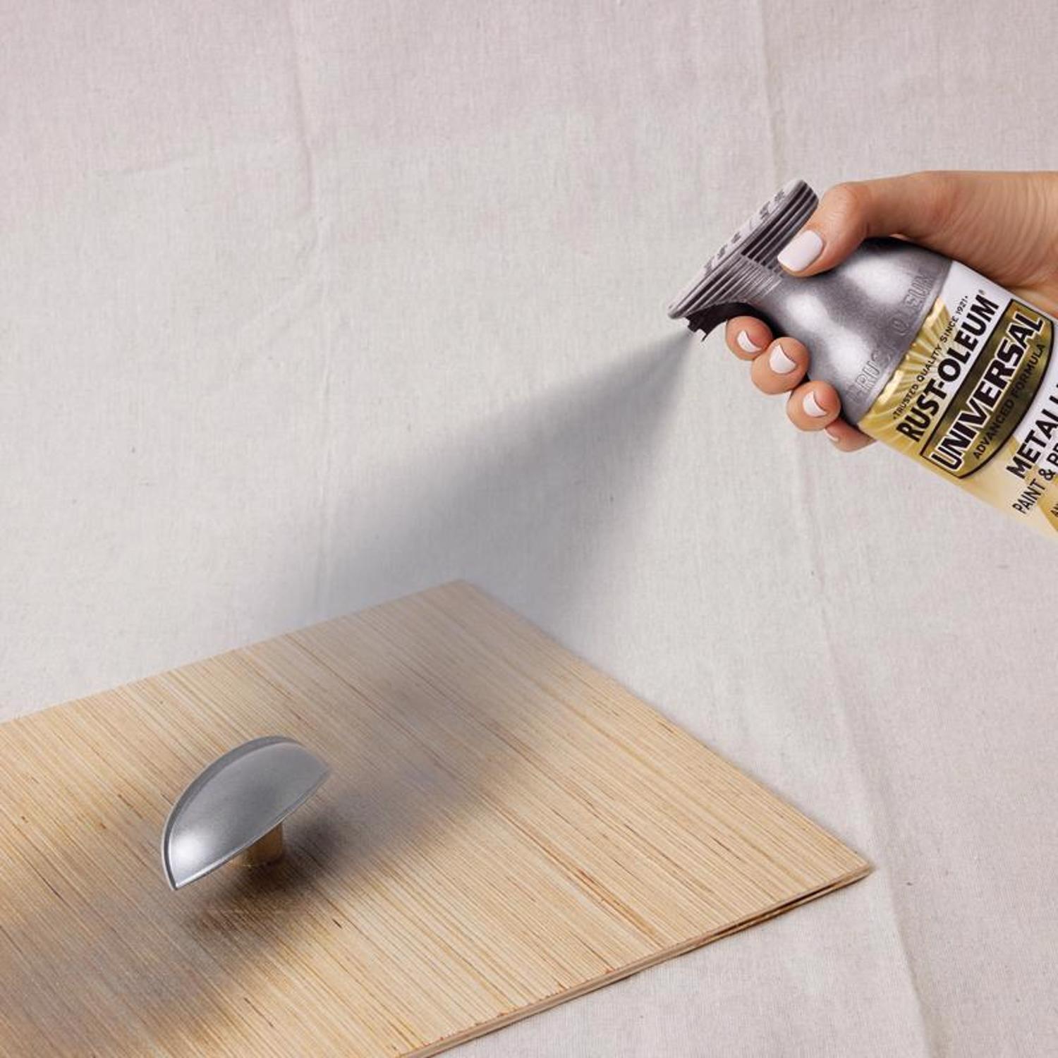Rust-Oleum Universal Metallic Dark Steel Metallic Spray Paint 11 oz