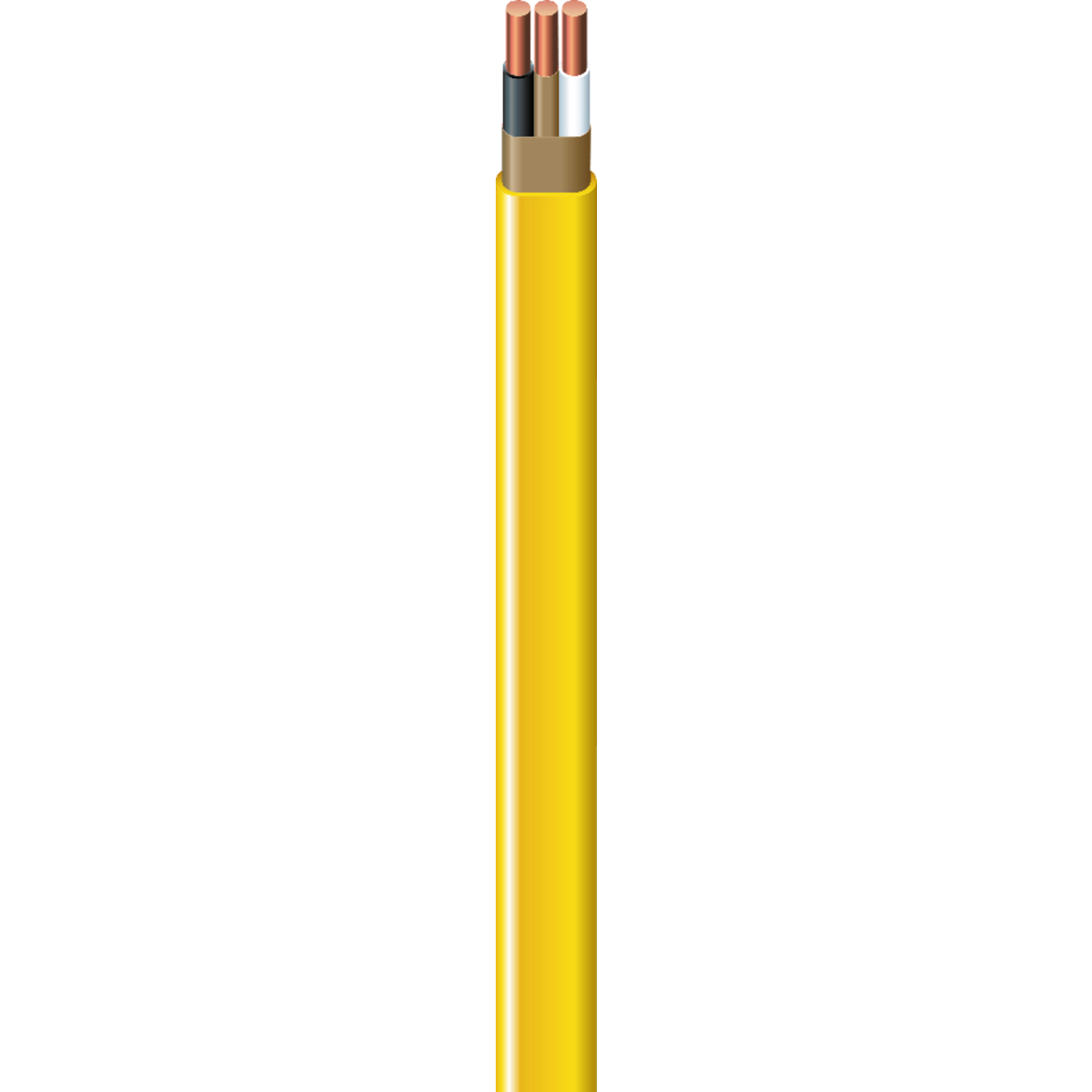 Southwire 25 ft. 12/2 Solid Romex Type NM-B WG Non-Metallic Wire