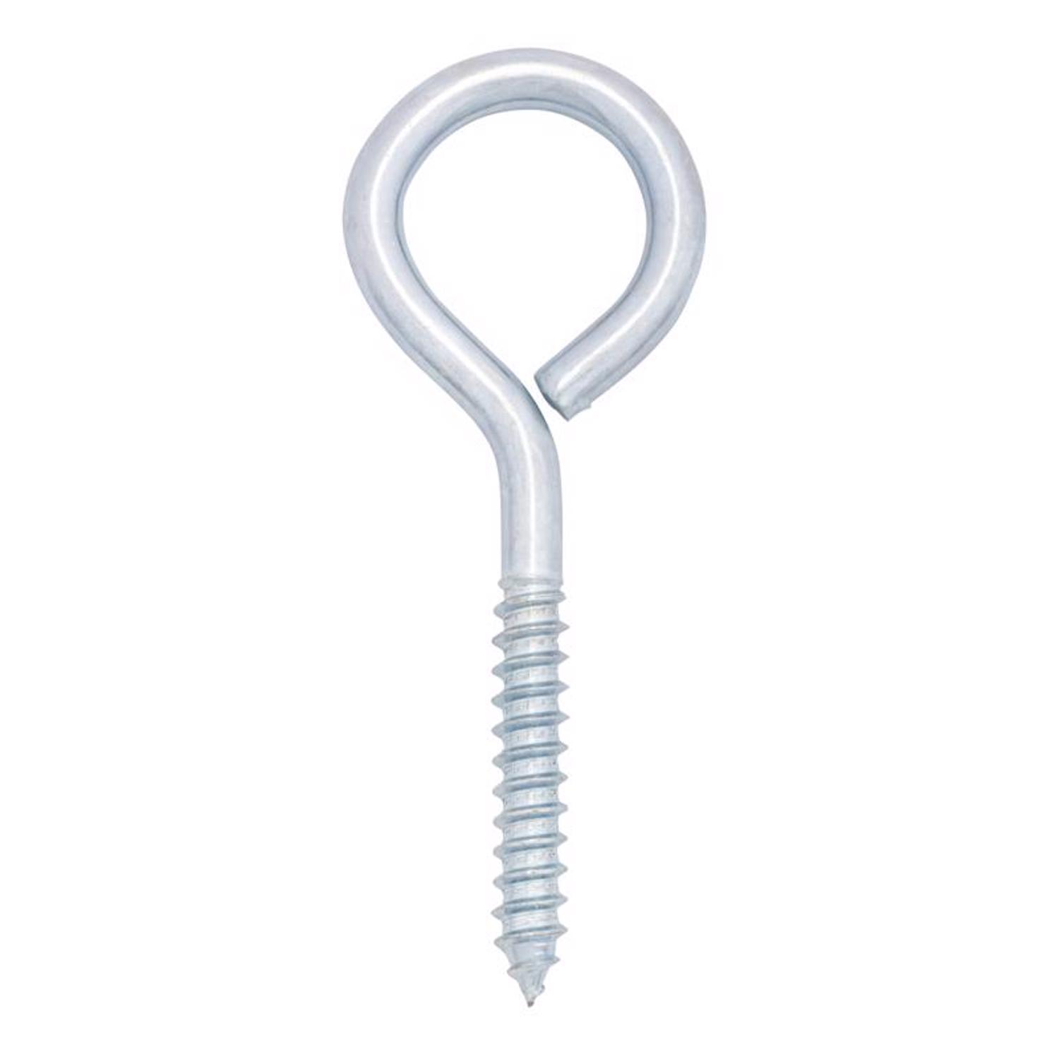 Hampton 3/8 in. X 4-1/2 in. L Zinc-Plated Steel Lag Thread Eyebolt