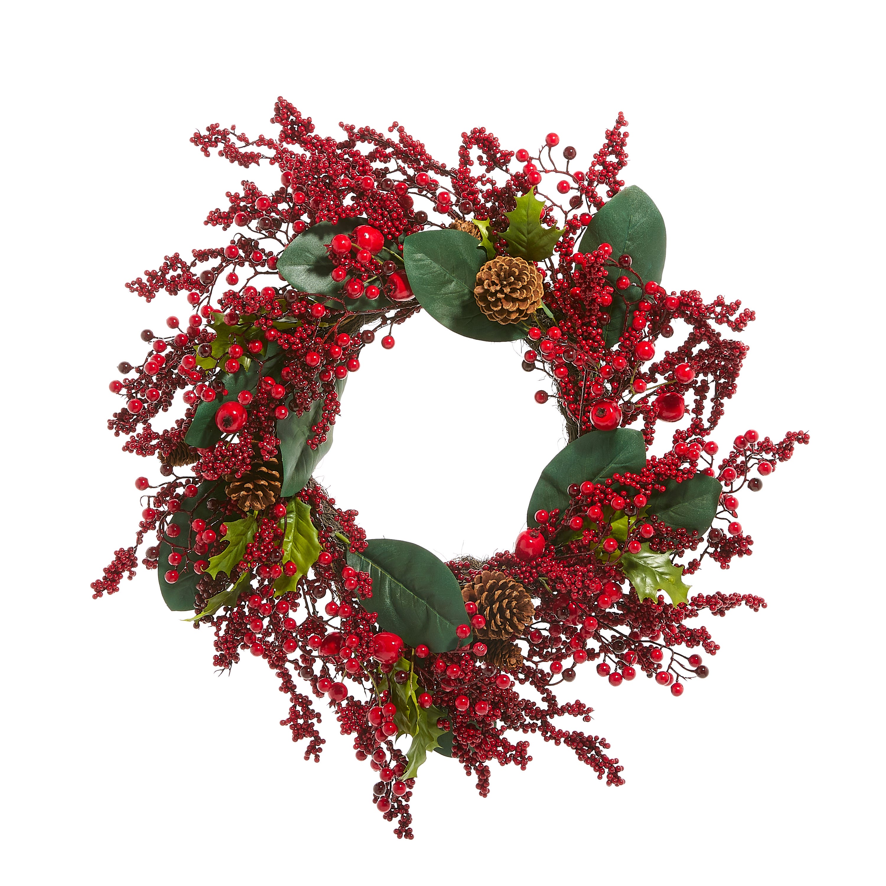 Raz Imports 30 in. Mixed Berry Wreath