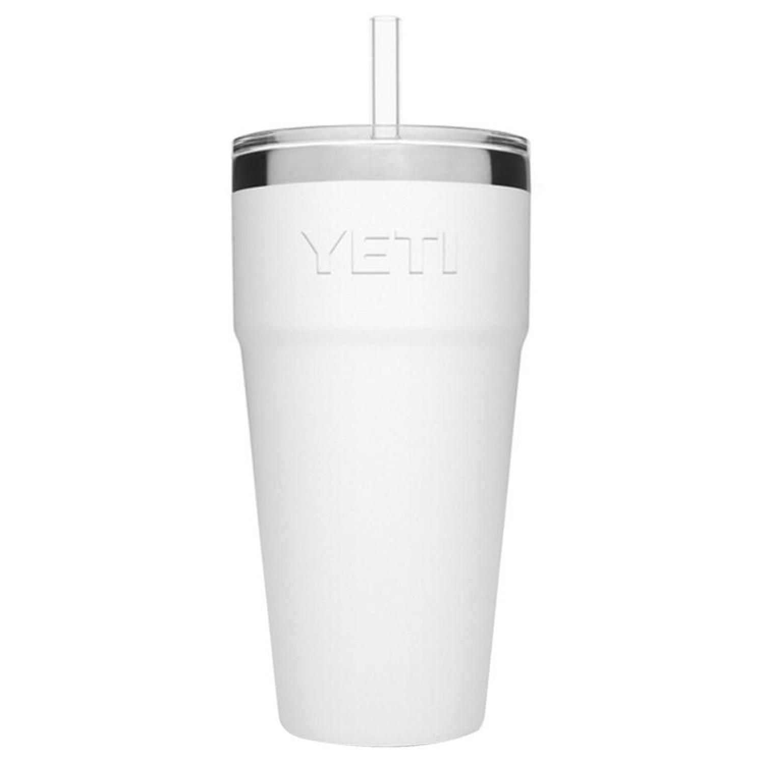 YETI Rambler 26 oz White BPA Free Straw Cup