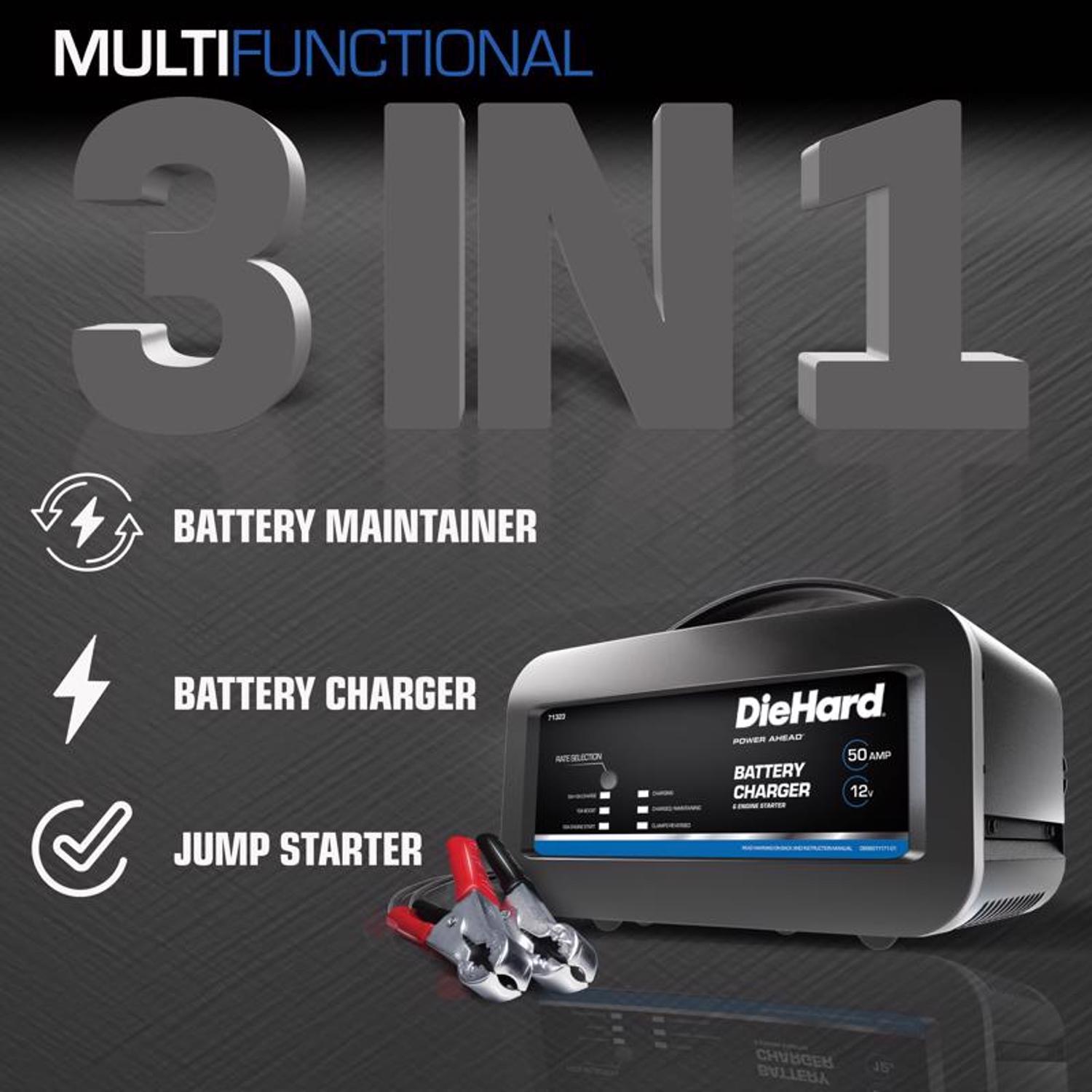 DieHard Automatic 12 V 50 amps Battery Charger