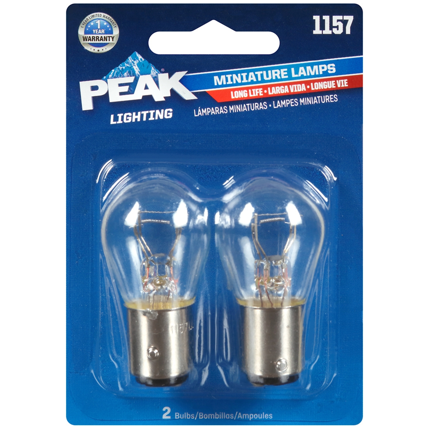 Peak Incandescent Parking/Stop/Tail/Turn Miniature Automotive Bulb 1157
