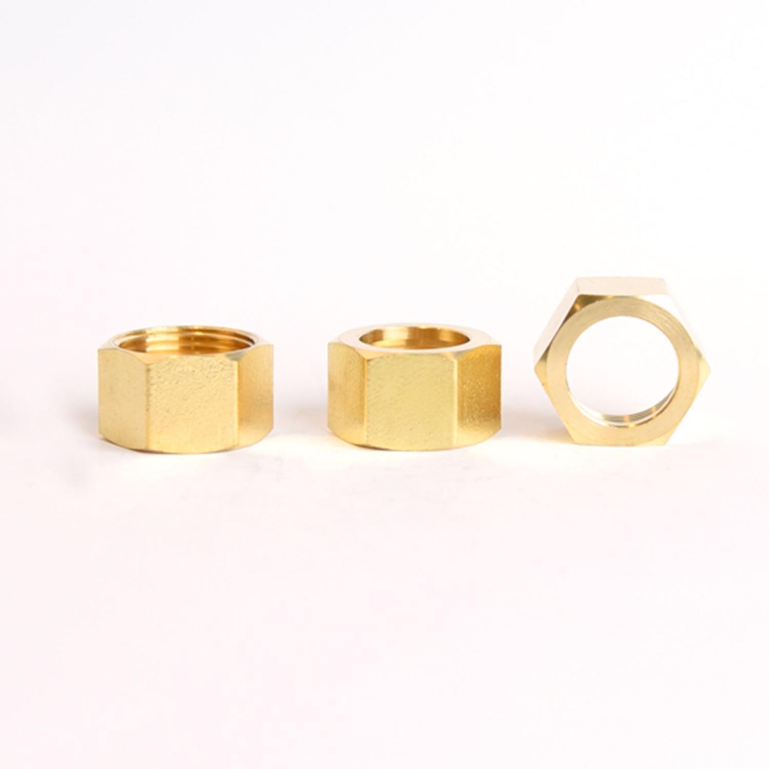 ATC 5/8 in. Compression 5/8 in. D Compression Brass Nut