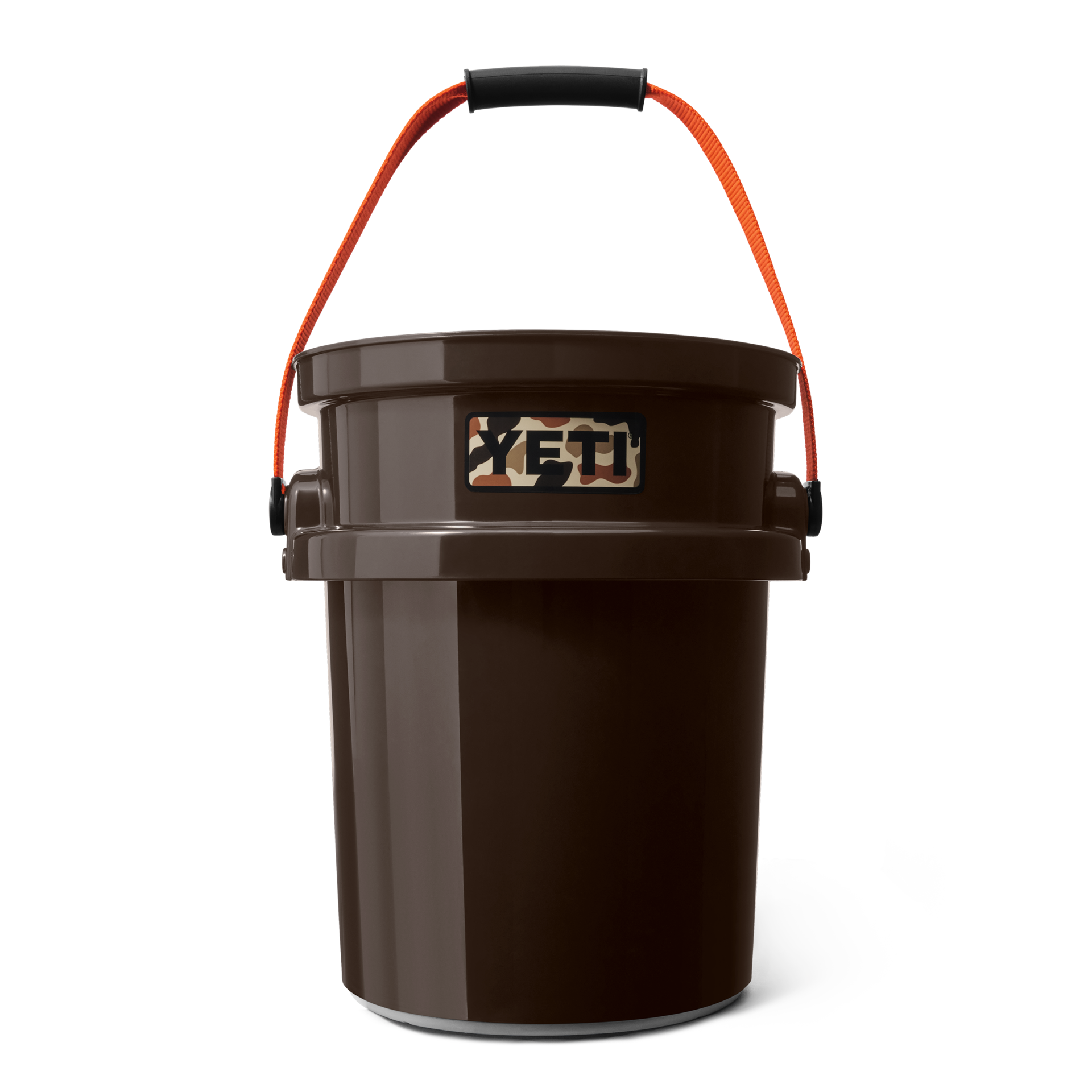 Yeti LoadOut 5 gal. Bucket with HeftyHauler Handle Wetlands Brown