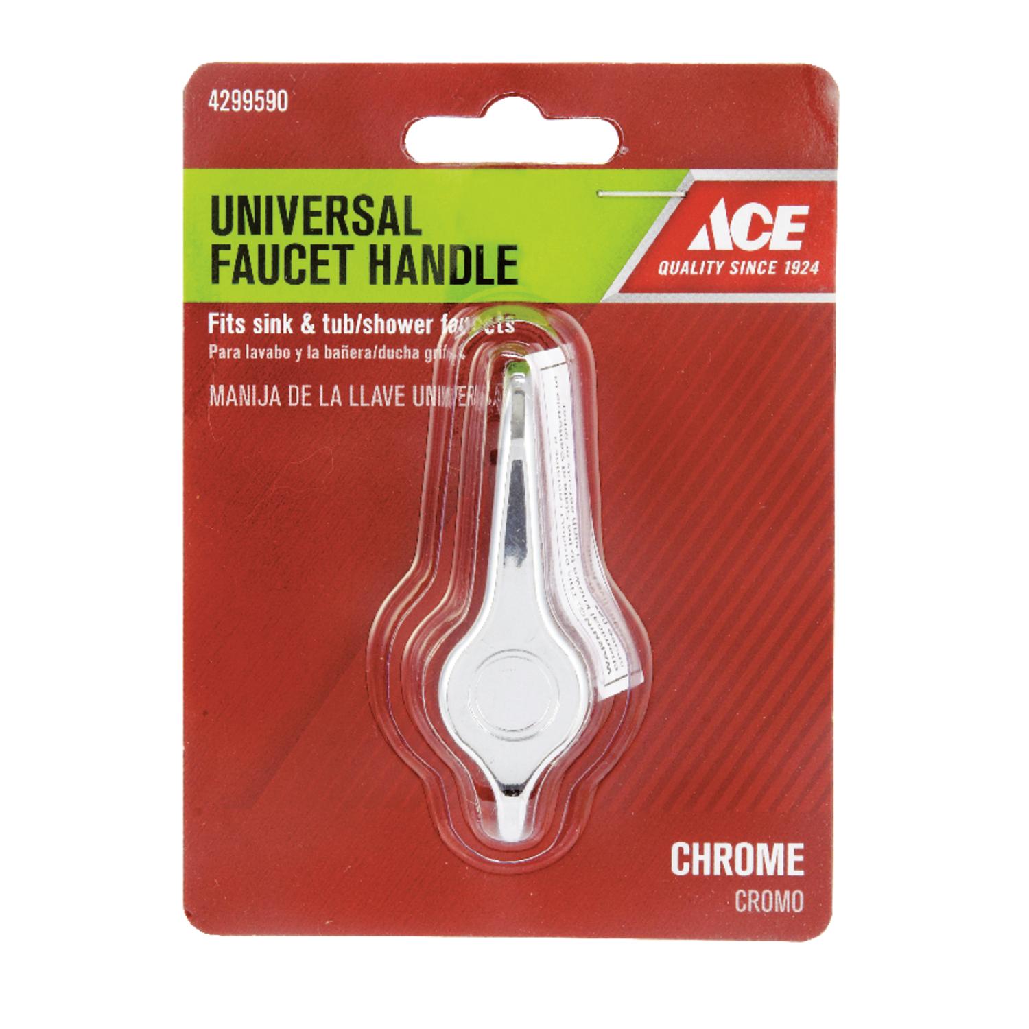 Ace For Universal Chrome Plated Tub and Shower Diverter Handle