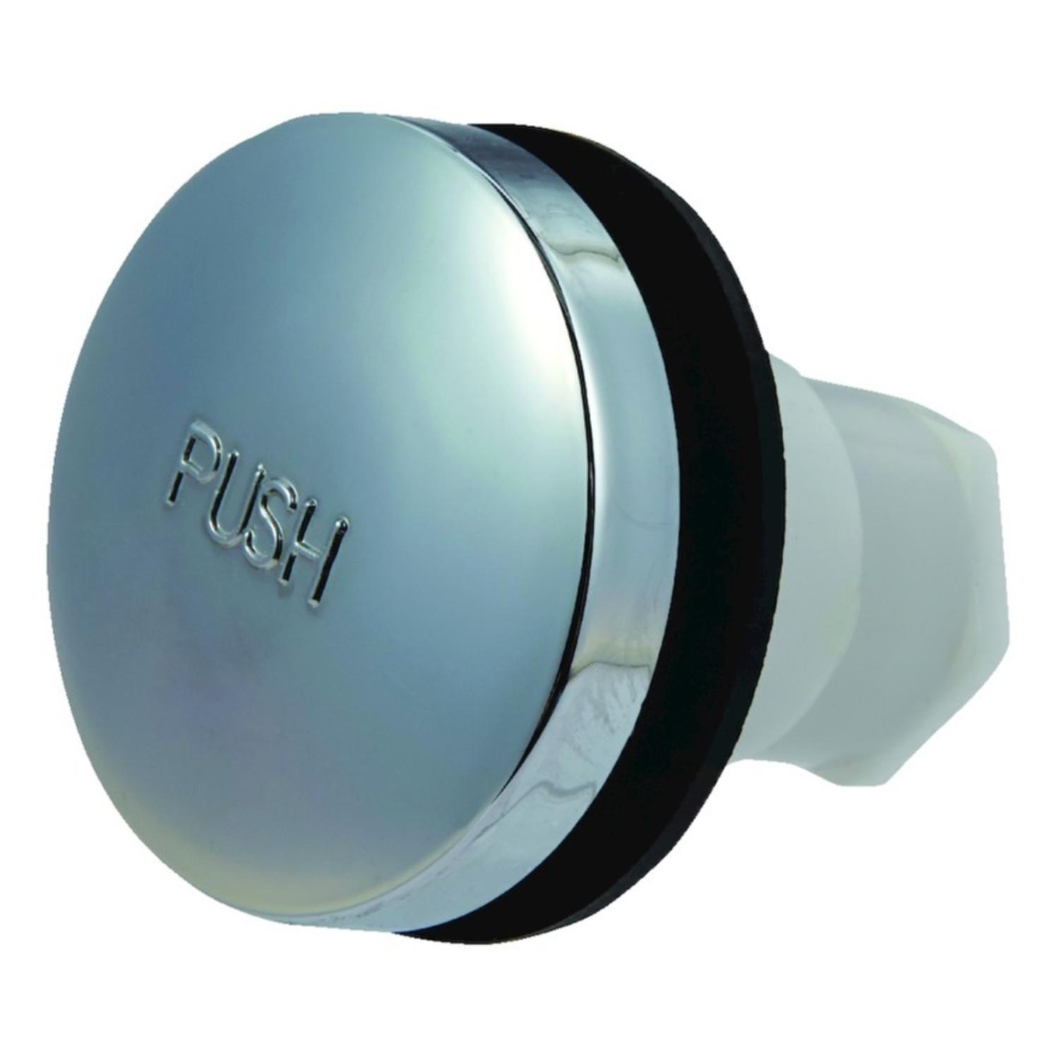 Ace ft. Lok Stop Cartridge 5/16 in. Polished Chrome Plastic Tub Stopper