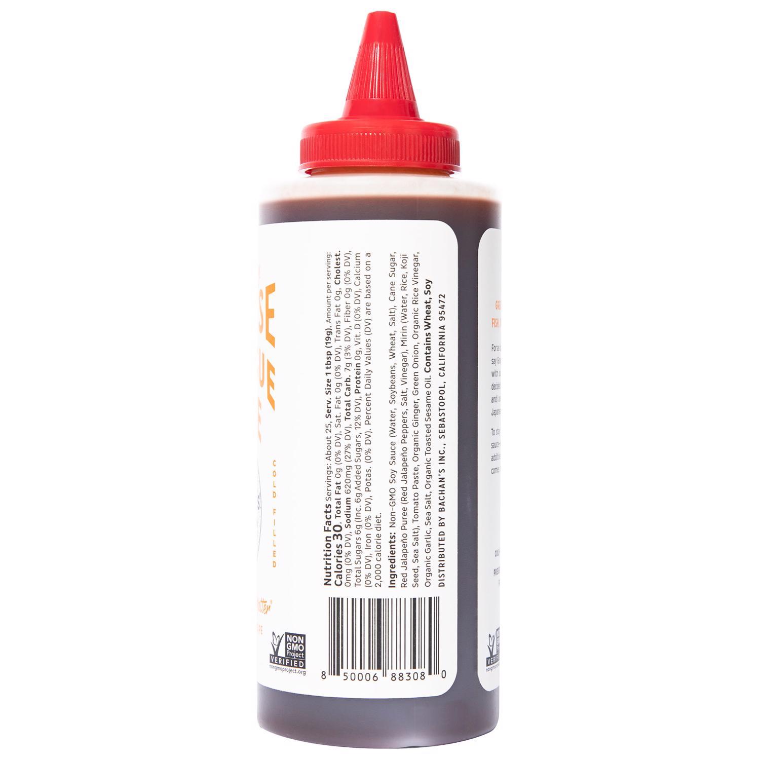 Bachan's Hot and Spicy Japanese Teriyaki BBQ Sauce 16 oz Stine Home