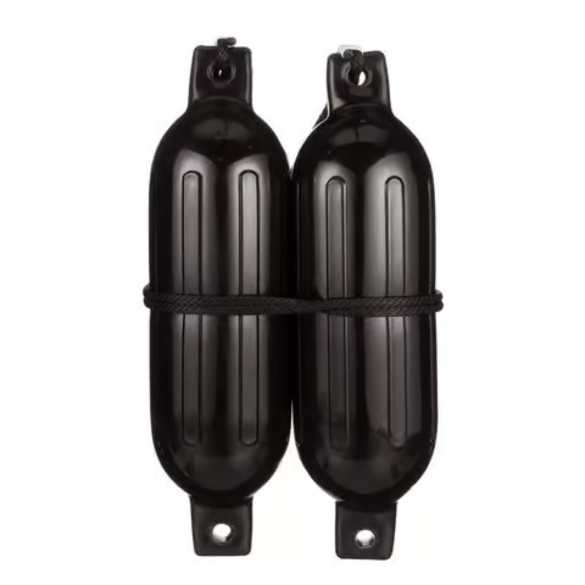 Seachoice Twin Eye Black Vinyl Boat Fender