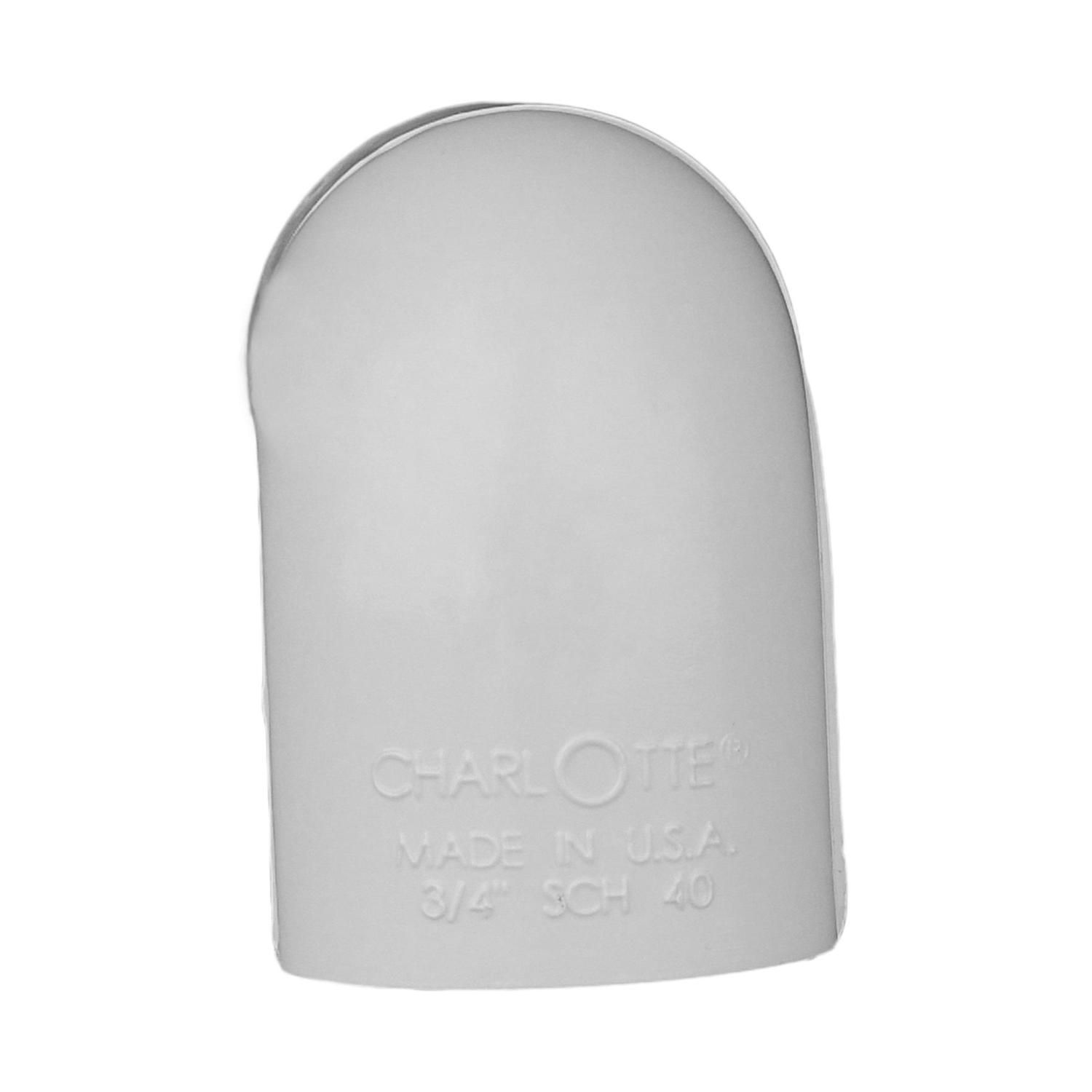 Charlotte Pipe Schedule 40 1/2 in. Slip X 1/2 in. D Slip PVC Elbow 1 pk