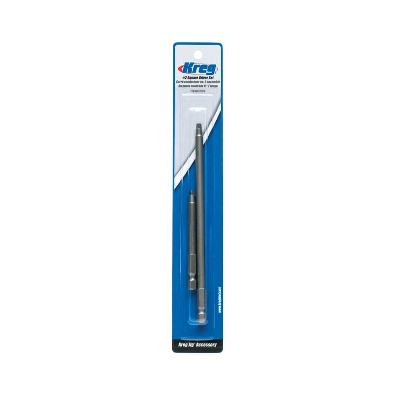 Kreg Square Power Bit Steel 2 pc