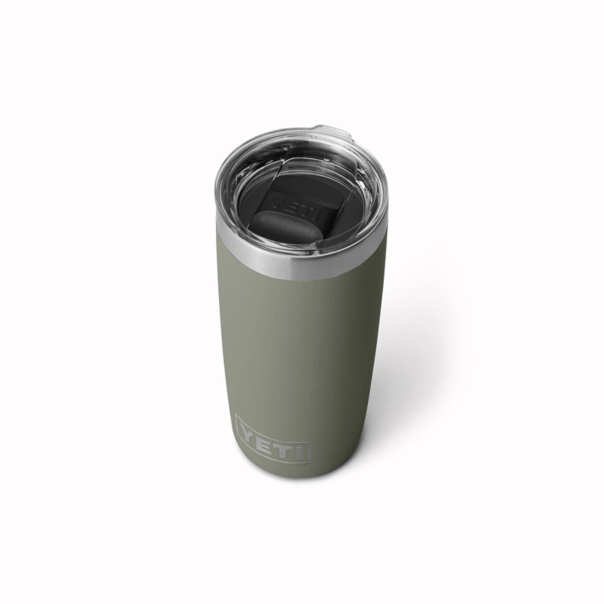 YETI Rambler 10 oz. Pampa Green BPA Free Ceramic Lined Stackable Mug with MagSlider Lid