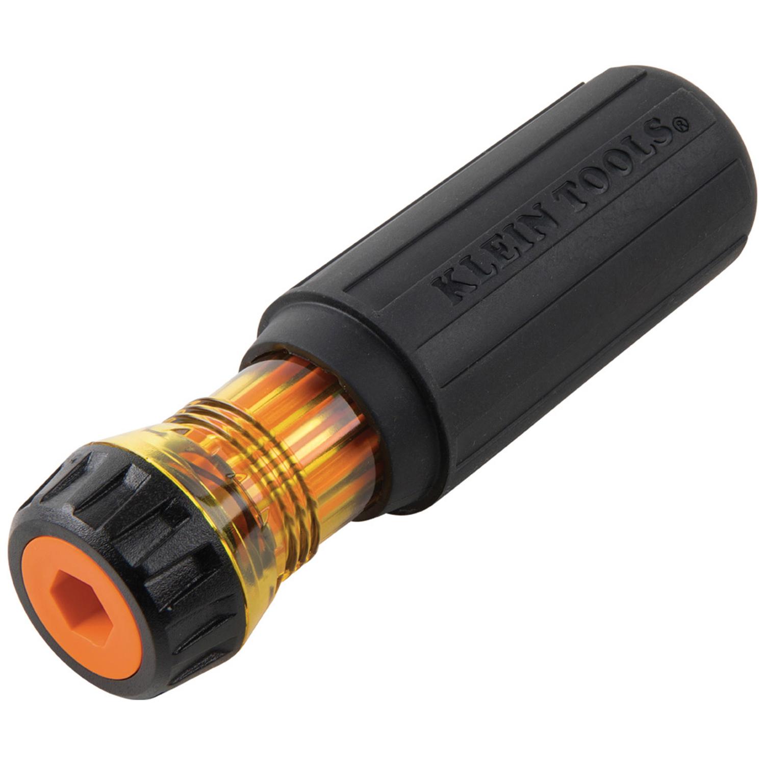 Klein Tools Phillips Bits: #2; Slotted Bits: 1/4" ; 2-in-1 Insulated Flip-Blade 8.2 in. 2 pc