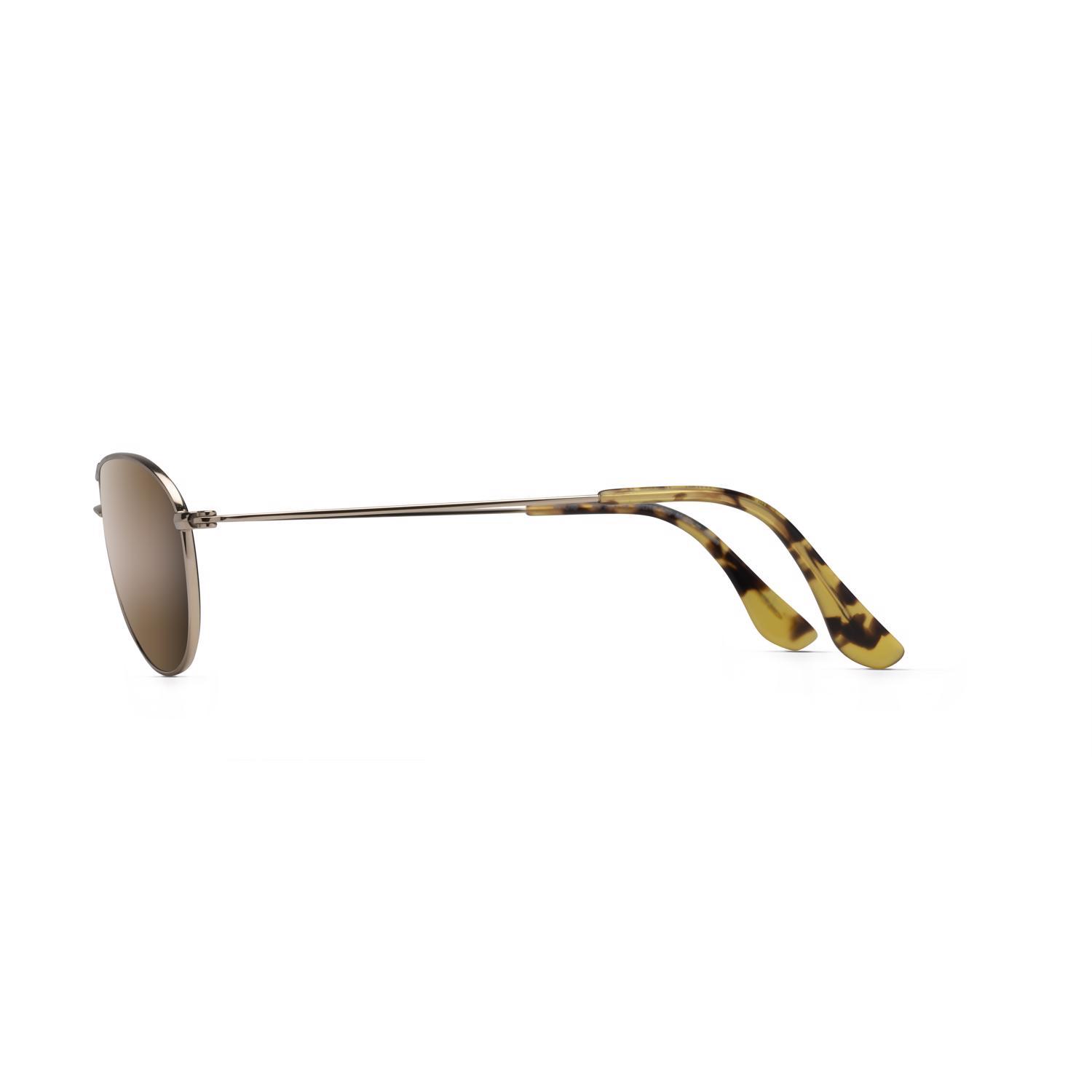 Maui Jim Baby Beach Sunglasses Unisex Gold Frame HCL Bronze Lens Polarized