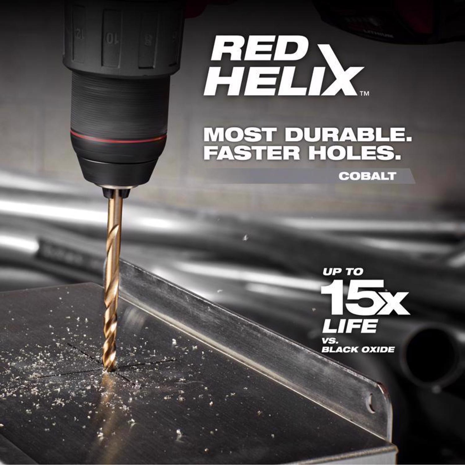 Milwaukee Red Helix 3/32 in. X 2.68 in. L Steel Thunderbolt Drill Bit Round Shank 1 pc