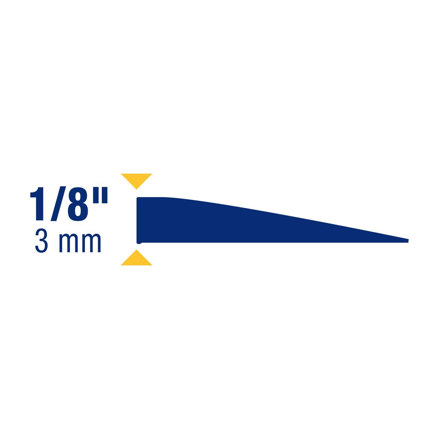 QEP 0.6 in. H X 0.5 in. W X 0.1 in. L Plastic Tile Spacer 500 pk