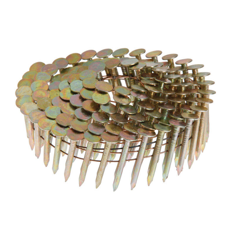 National Nail Pro-Fit 1-1/4 in. L .120 Ga. Electrogalvanized Coil Roofing Nails 7200 pk