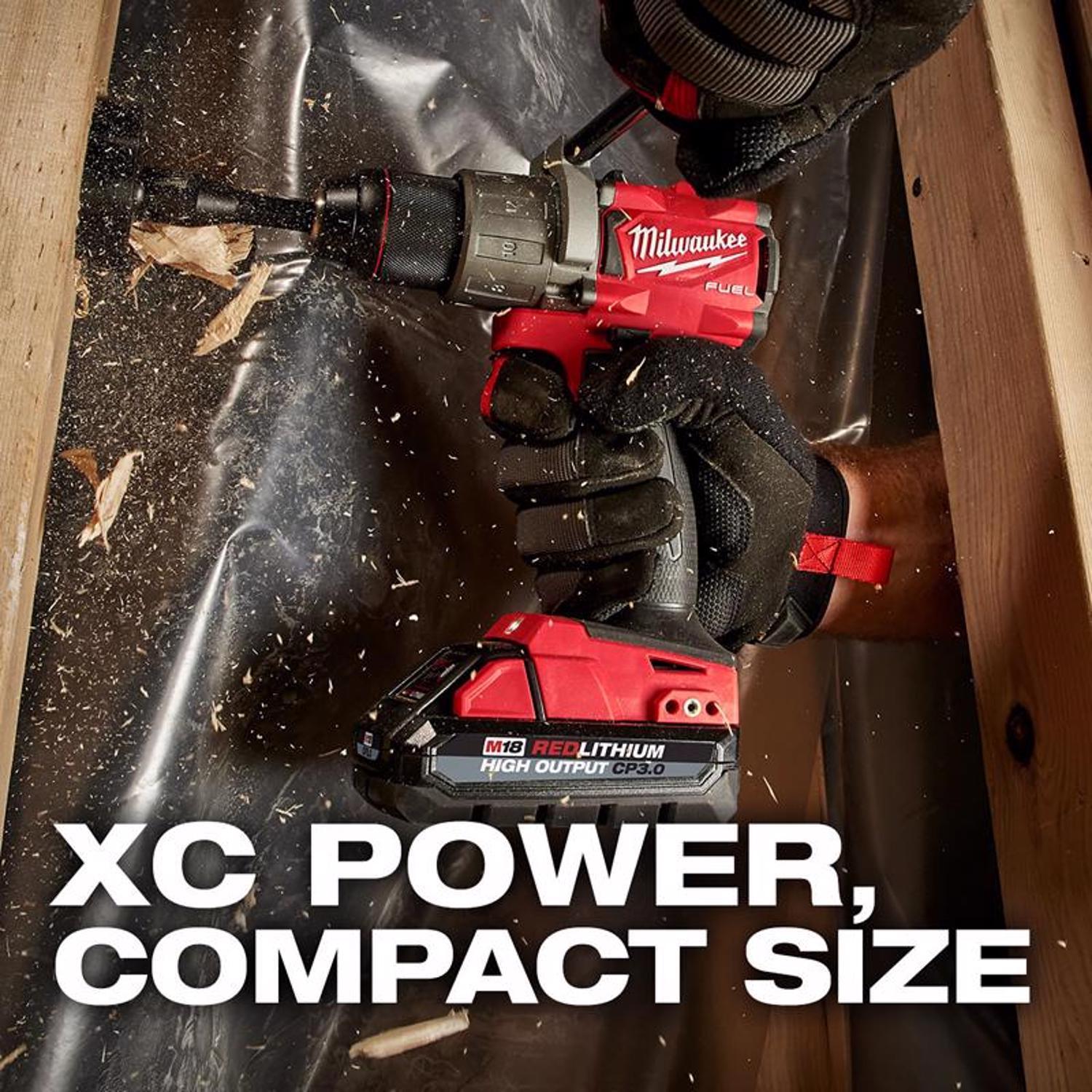 Milwaukee M18 RedLithium CP3.0 3 Ah Lithium-Ion High Output Battery Pack 2 pc