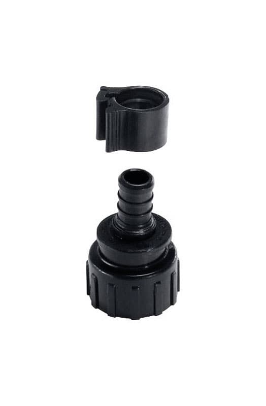 Flair-It PEXLock 1/2 in. PEX X 3/4 in. D PEX Plastic Garden Hose Swivel
