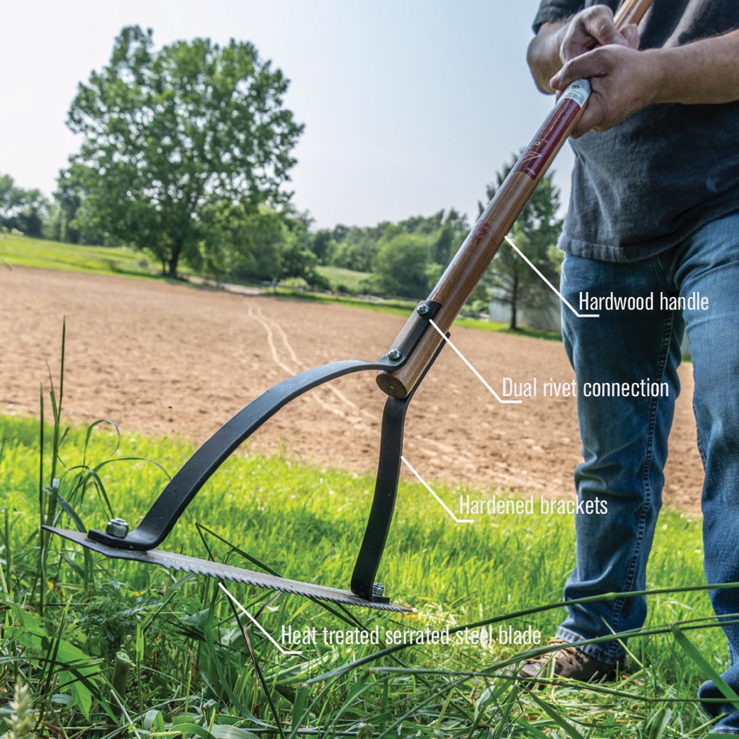 Ace 30 in. Steel Serrated Weed Cutter
