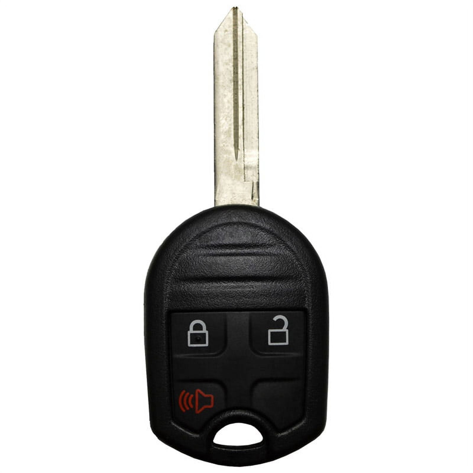 Hillman KeyStart 9977340 Plastic Black Automotive Double Sided FOB Blank Key for Ford