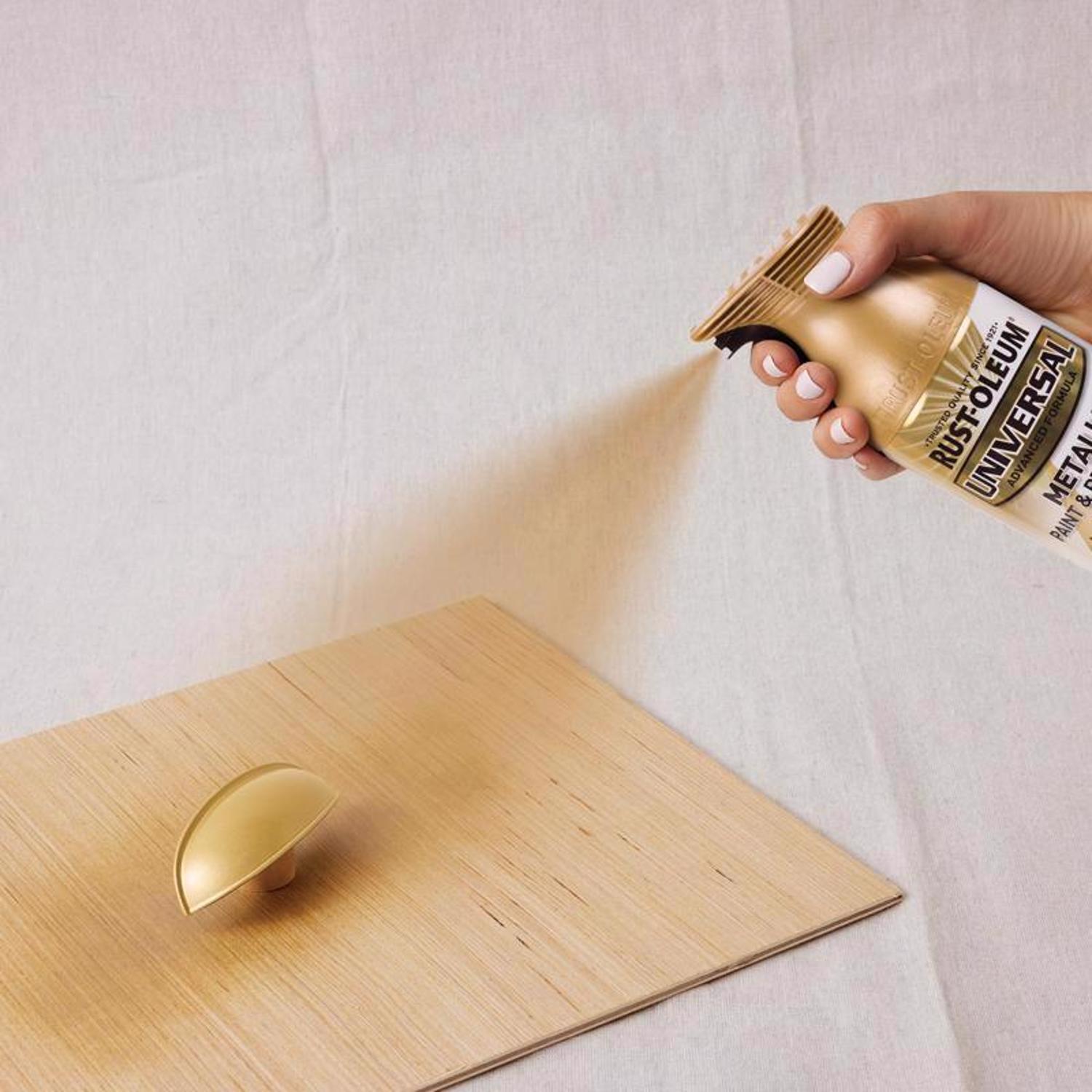 Rust-Oleum Universal Metallic Pure Gold Metallic Spray Paint 11 oz