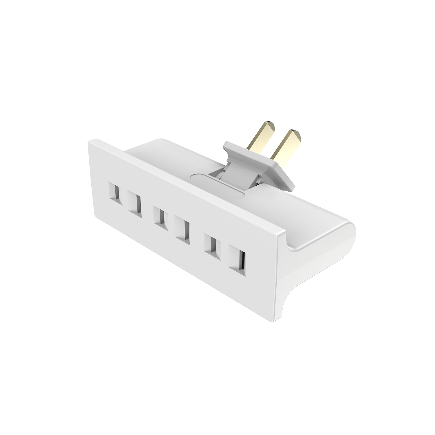 Ace Polarized 3 outlets Swivel Tap Adapter 1 pk
