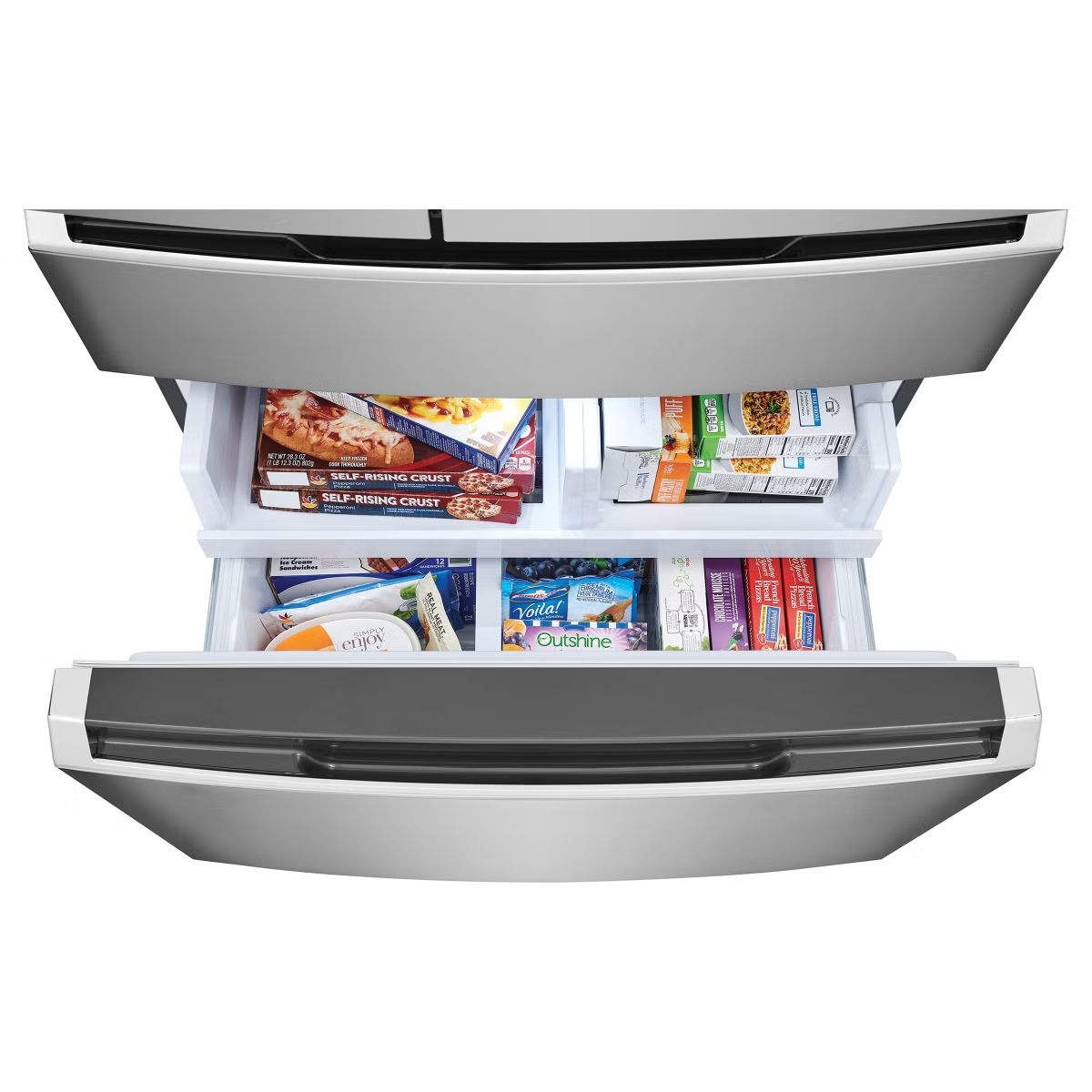 Frigidaire Gallery 26.3 cu. ft. Standard-Depth 4-Door French Door Refrigerator