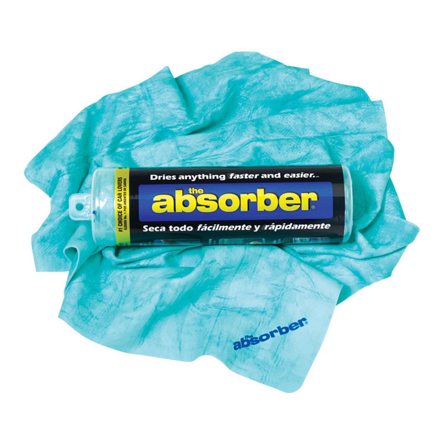 The Absorber 27 in. L X 17 in. W Synthetic Chamois 1 pk