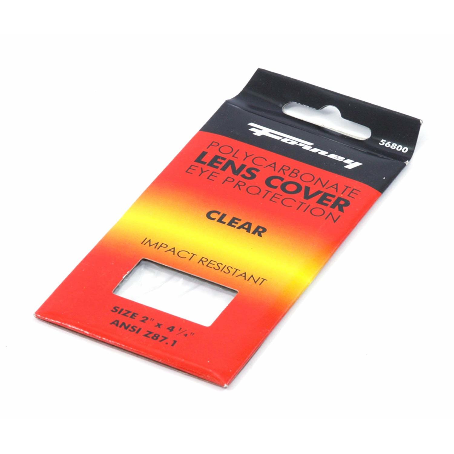 Forney 2 in. H X 4.3 in. W Plastic Welding Helmet Lens Clear 1 pc