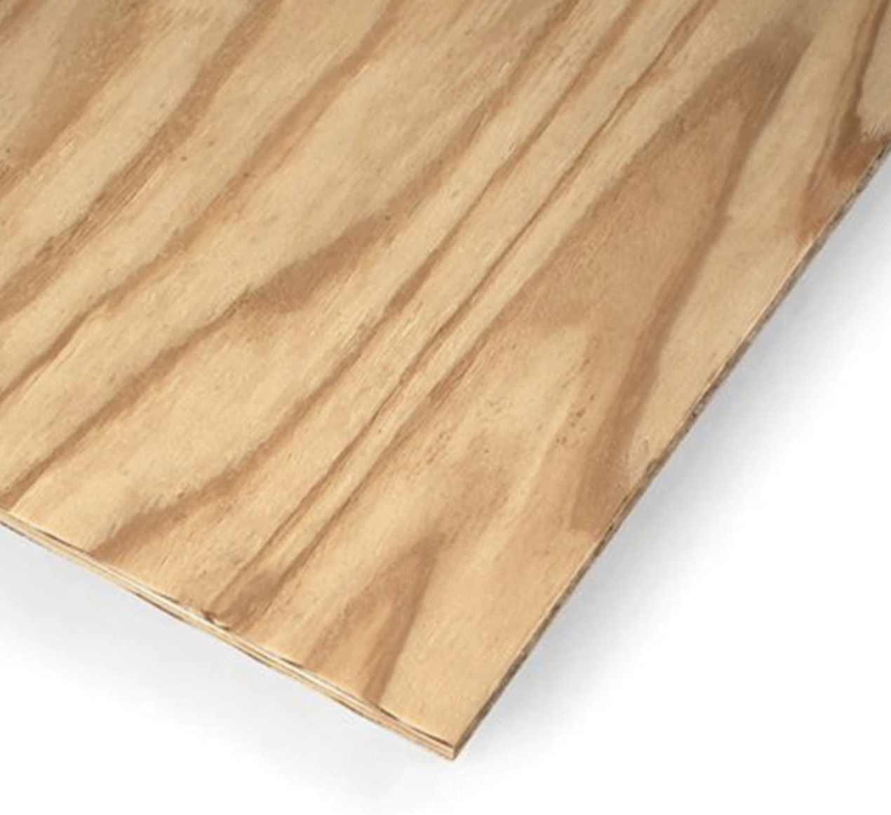 2' x 4' x 15/32" Pine Sanded Plywood