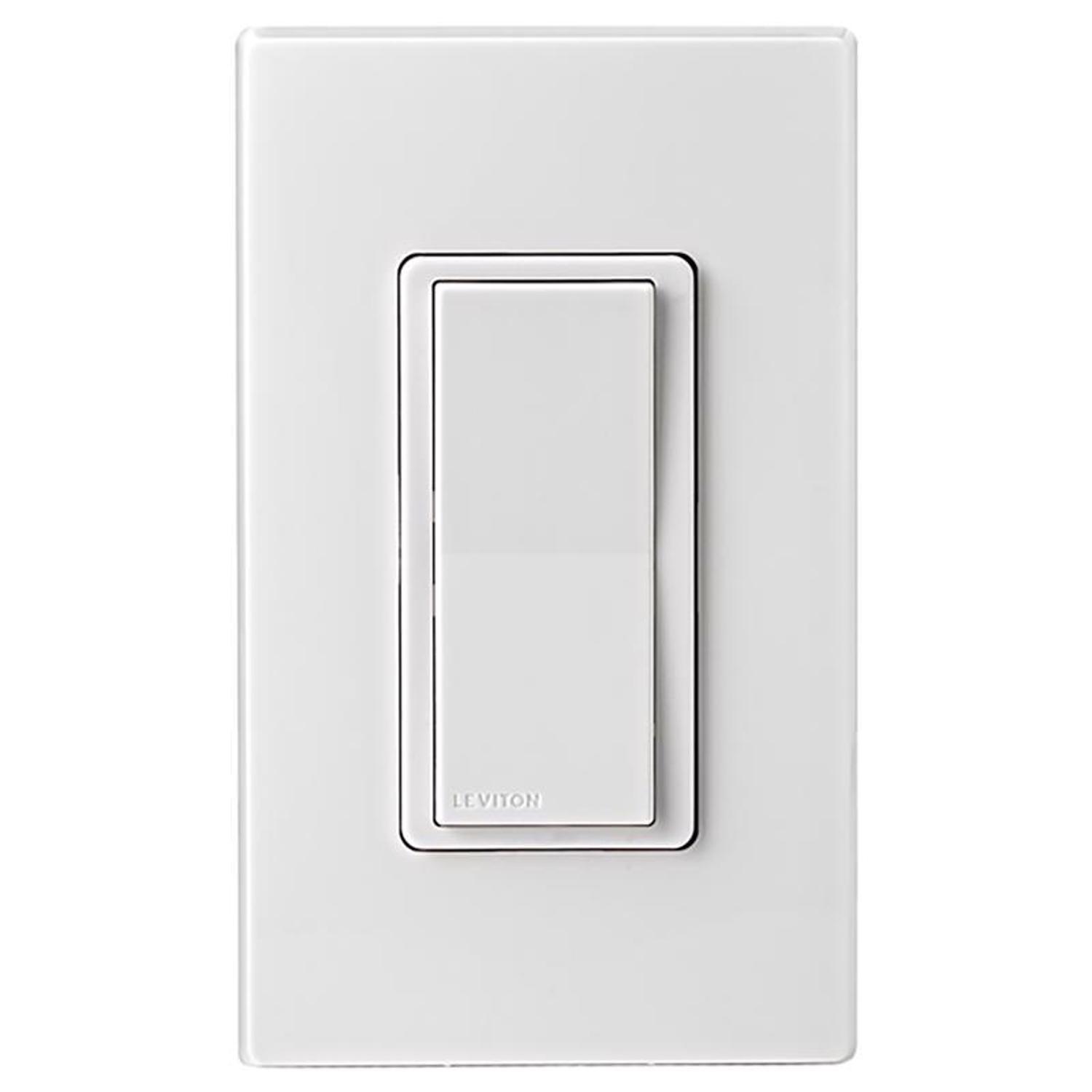 Leviton Decora 3Way WiFi SmartEnabled Switch White 1 pk Stine Home