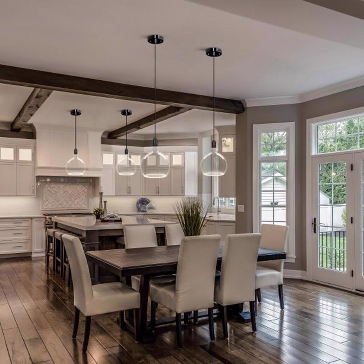 Feit G63 E26 (Medium) Filament LED Bulb Soft White 60 Watt Equivalence 1 Pack