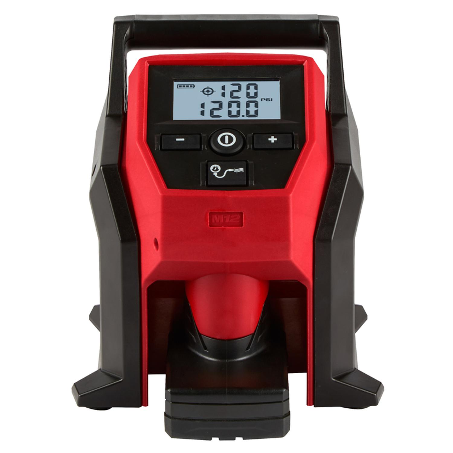 Milwaukee M12 12 V 120 psi Tire Inflator