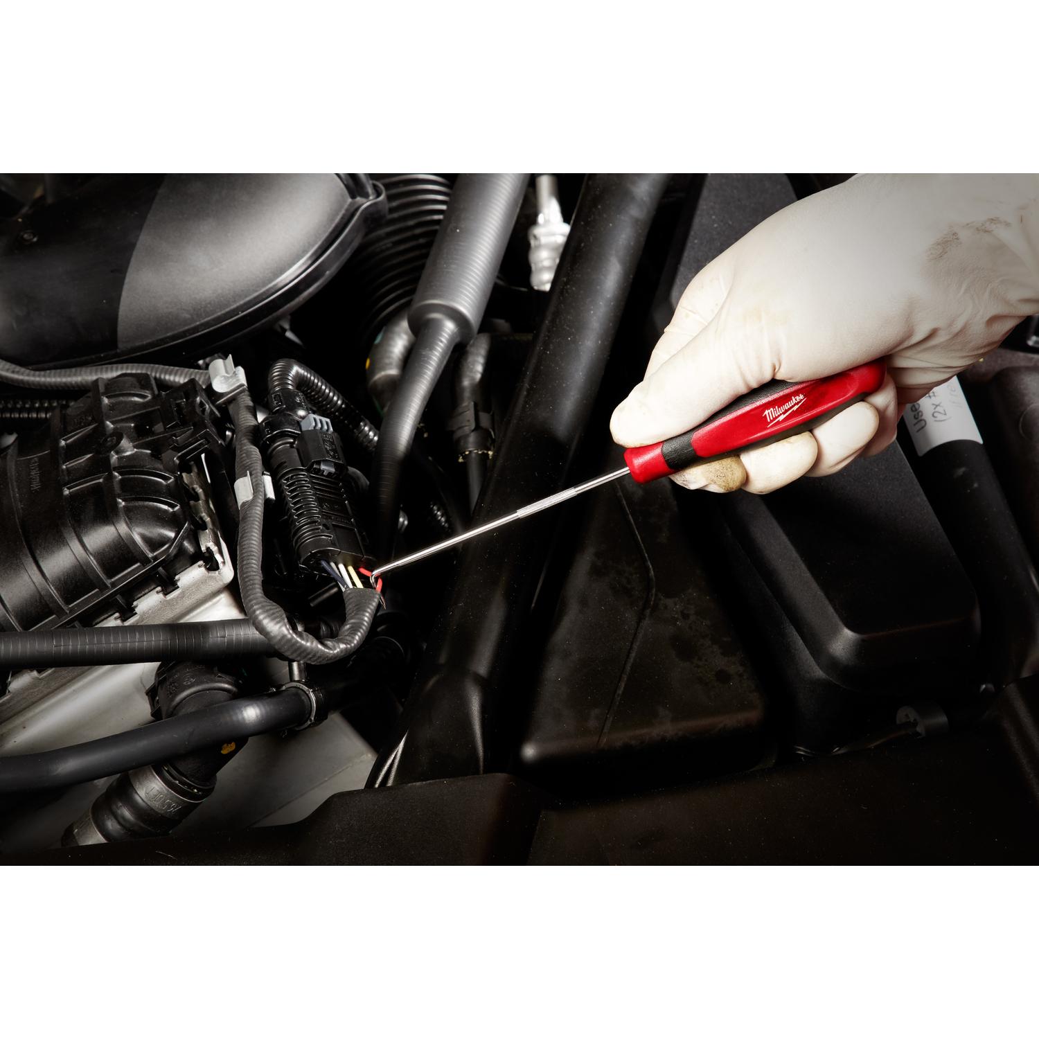 Milwaukee 4 in. Chrome Plated Steel Hook and Pick Set 4 pc