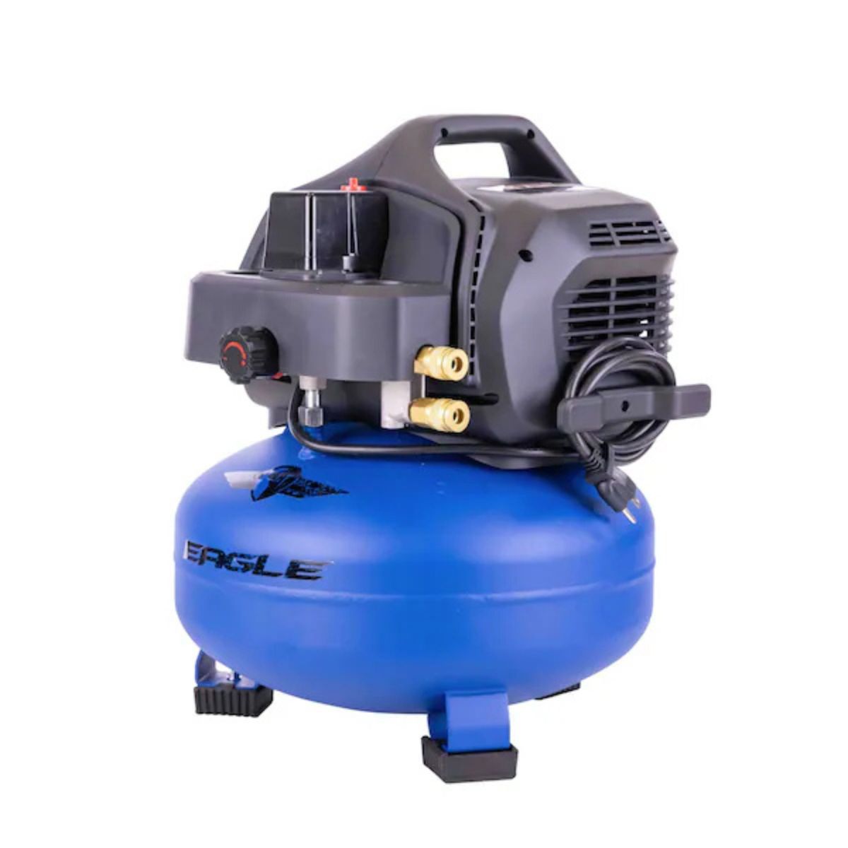 Eagle 1.5 HP 6 Gal 150 Max PSI Silent Series Single-Stage Portable Electric