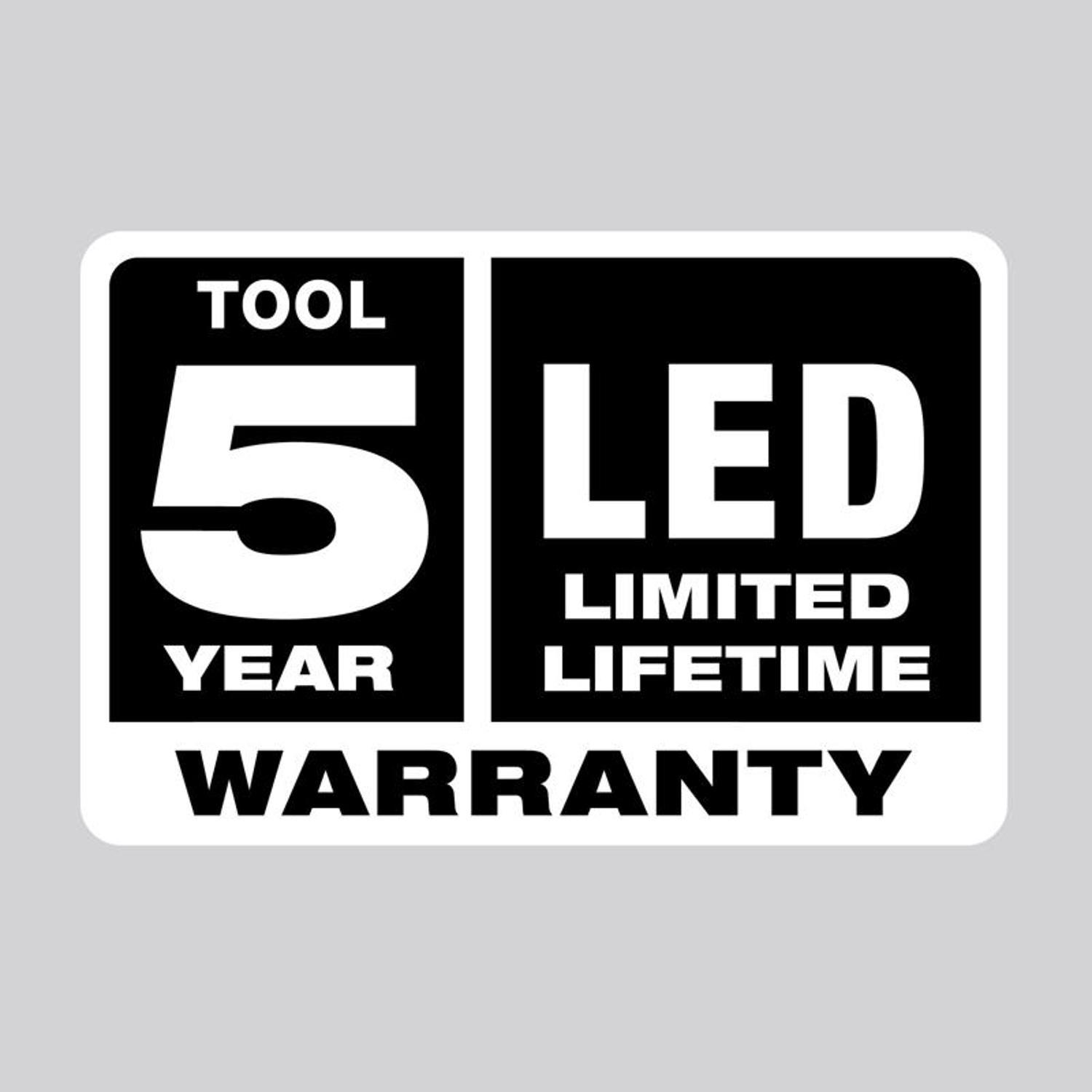 Milwaukee M18 1250 lm Red LED Search Light