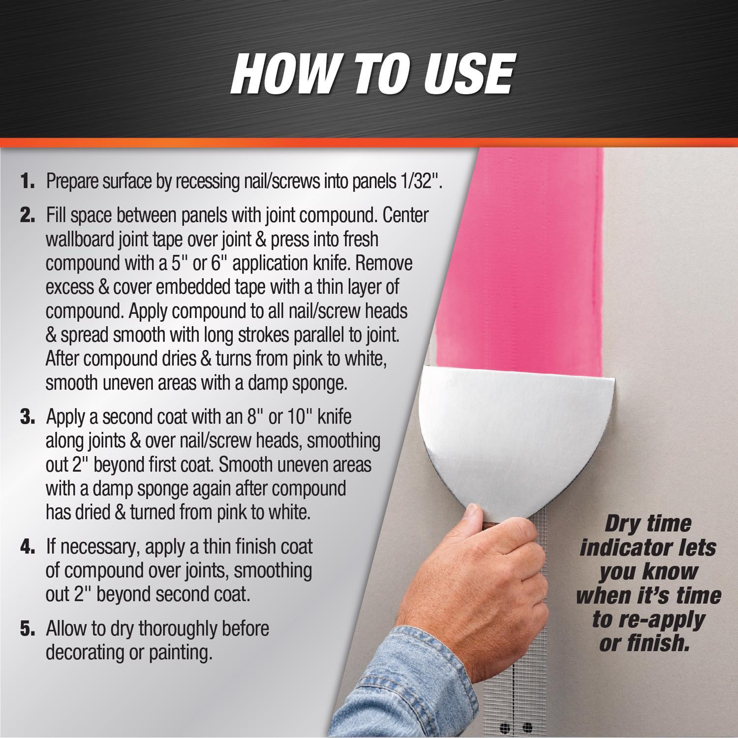 DAP DryDex Pink All Purpose Lightweight Joint Compound 32 oz