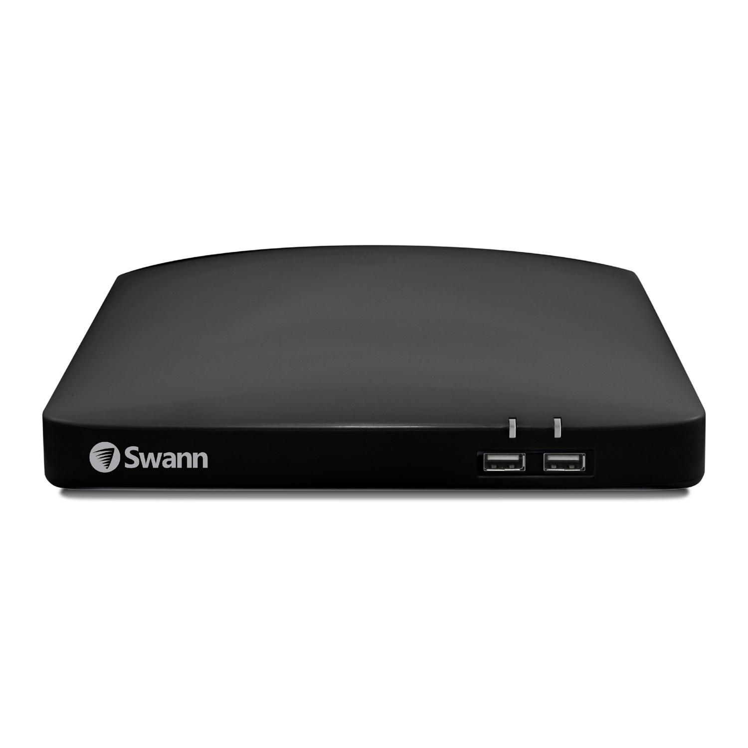 Swann Hardwired Indoor and Outdoor Smart-Enabled DVR Security Camera System