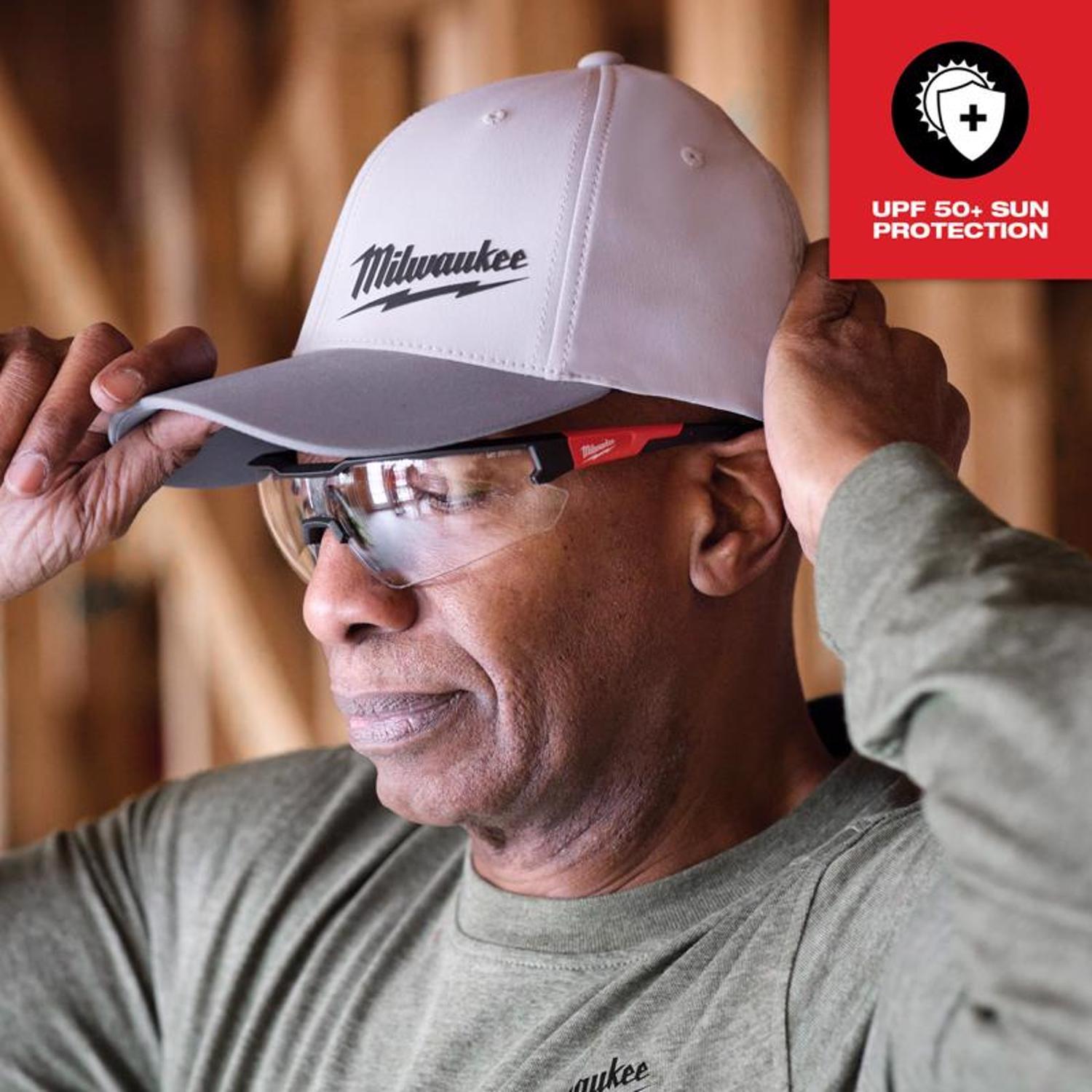 Milwaukee Workskin Fitted Hat Gray L/XL