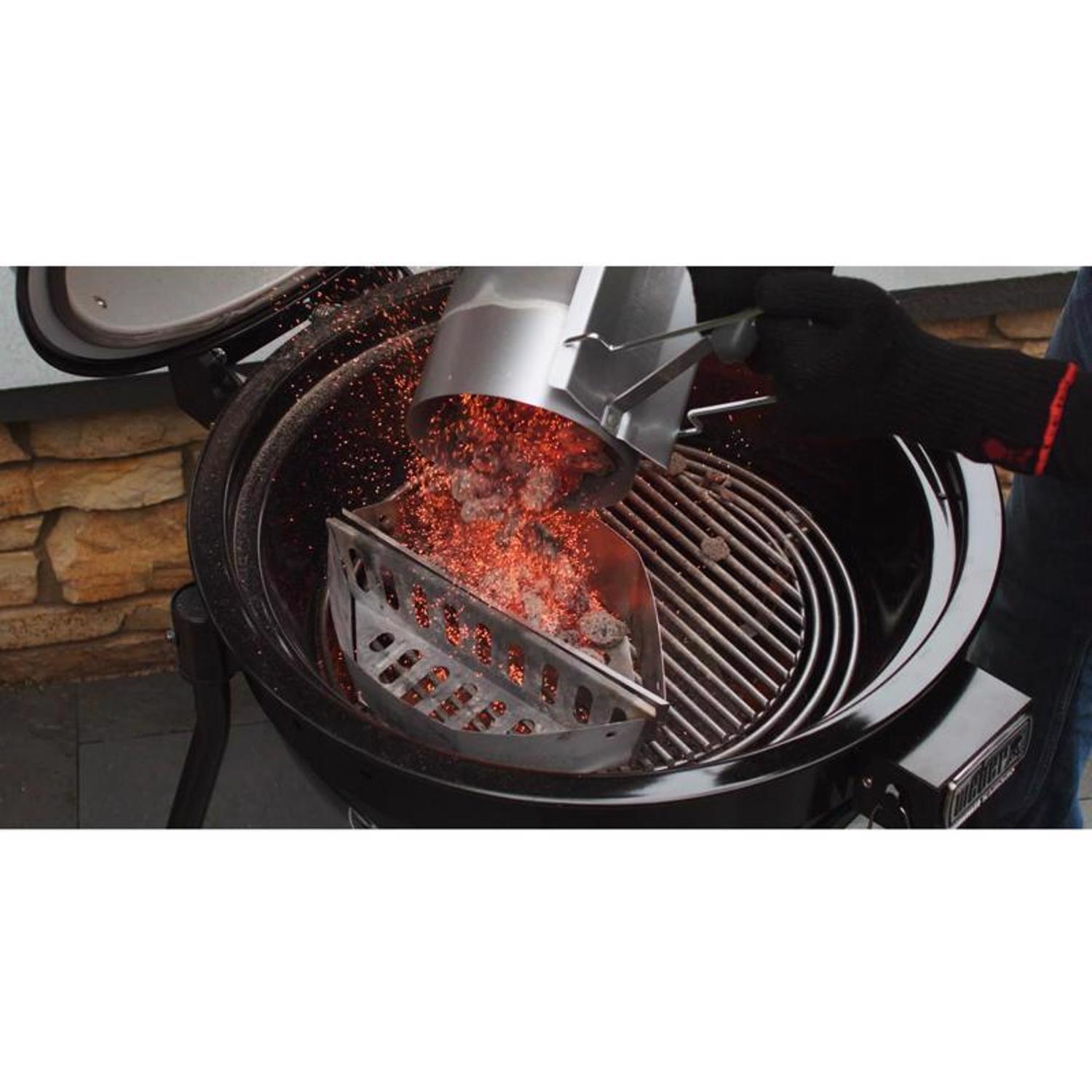 Weber Steel Chimney Starter 12.7 in. L X 8.1 in. W For Weber